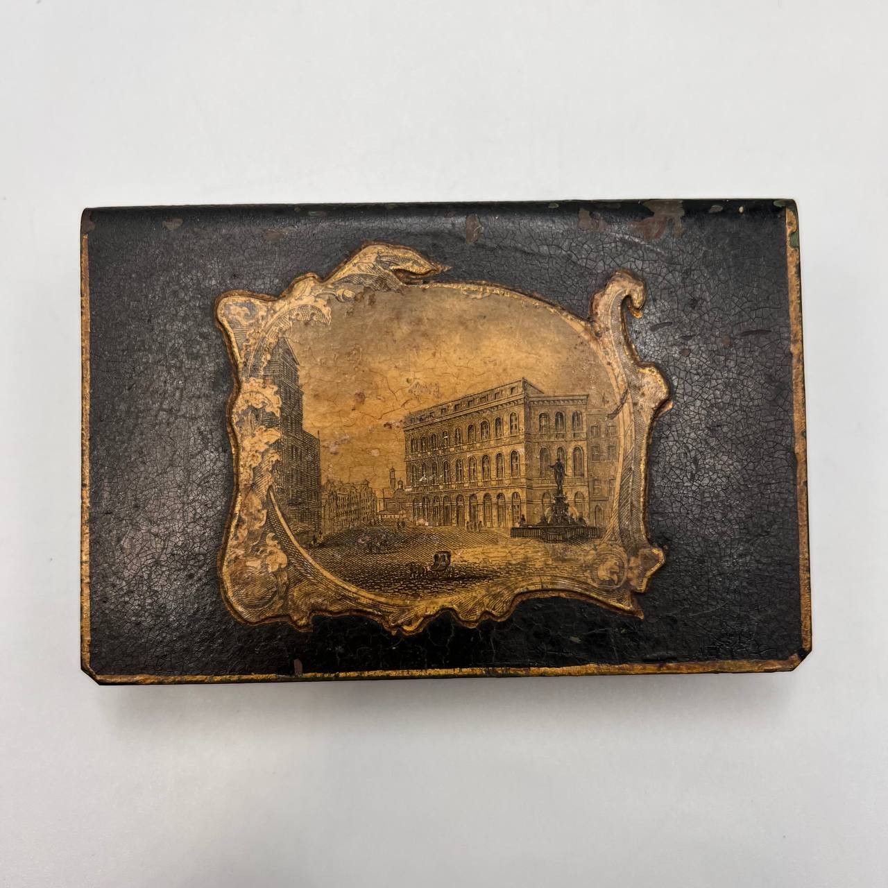 Other Big Antique Metal Matchstick Case Made in Old Europe Size ONE SIZE - 2 Thumbnail