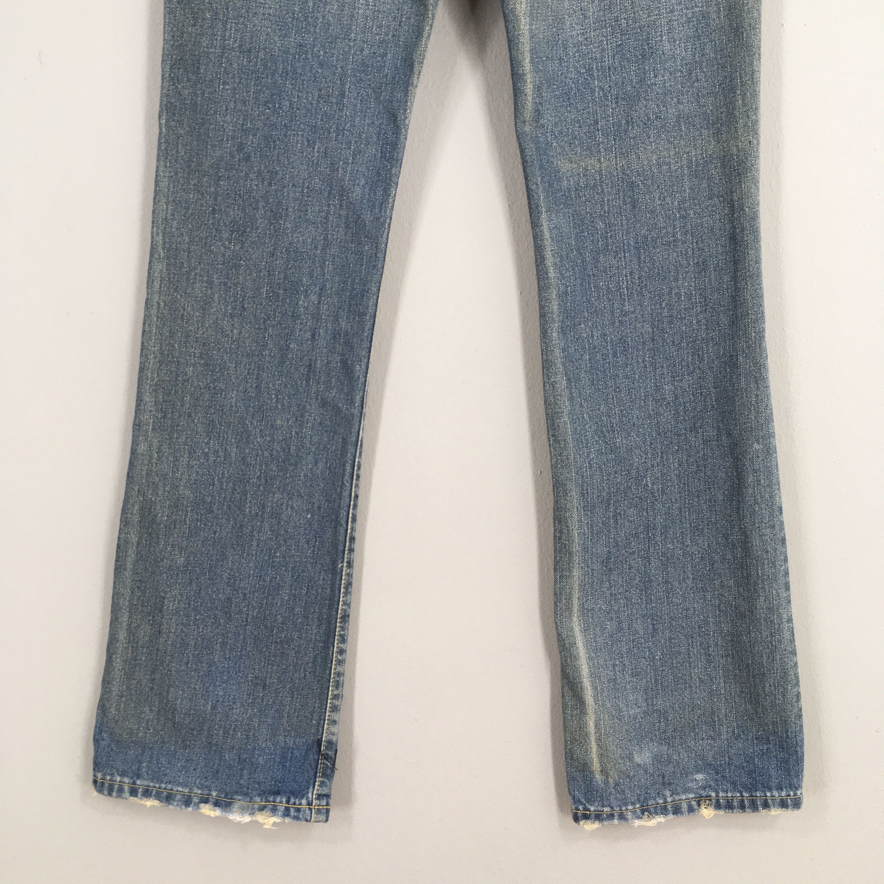 Levi's Size 27x31.5 Vintage Levi's 517 Bootcut Flare Jeans S1980 Size 27" / US 4 / IT 40 - 10 Thumbnail