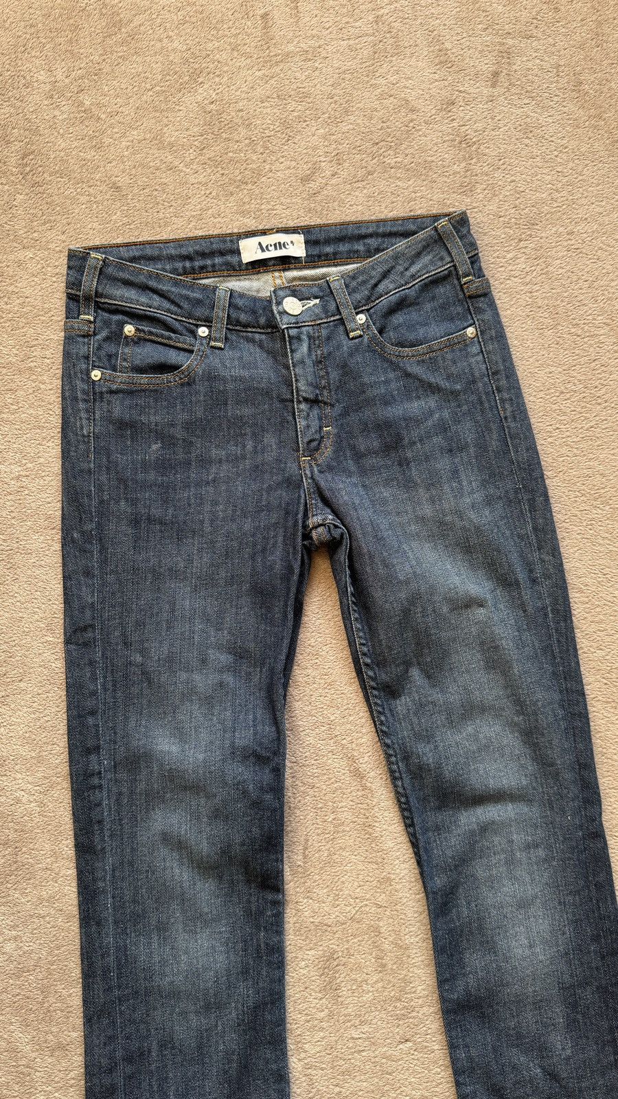 Acne Studios Acne Studio Y2K Faded Slim Jean Helmut Lang hedi slimane ysl Size 27" / US 4 / IT 40 - 2 Thumbnail