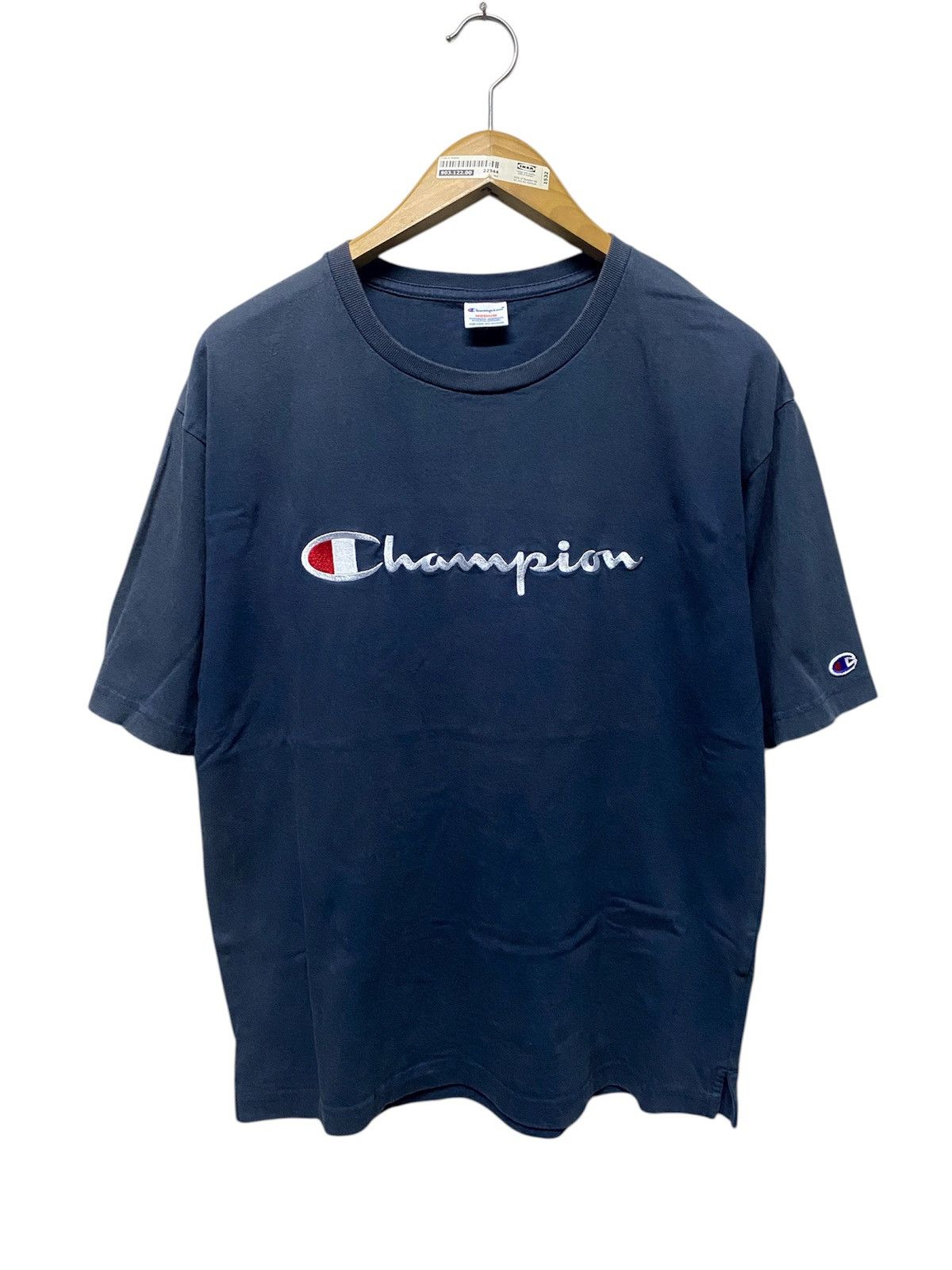 Ships Jet Blue Champion x Ships Jet Blue Embroidered Logo Tee Size US M / EU 48-50 / 2 - 1 Thumbnail