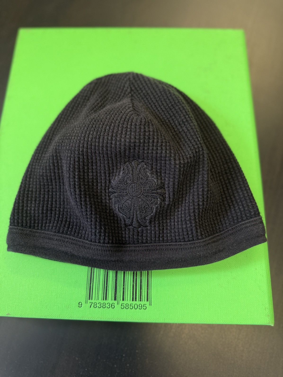 Chrome Hearts Chrome Hearts Black Thermal Beanie Hat RARE Exlusive 🧼 Size ONE SIZE - 5 Thumbnail