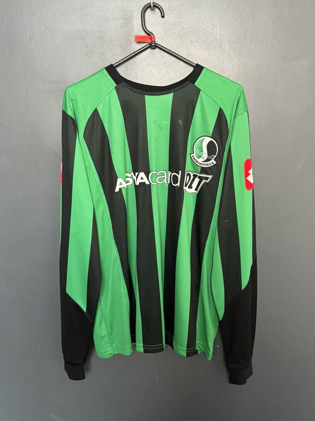 Lotto Sport Sakaryaspor Home Football Soccer Long Sleeve Jersey T-Shirt Size US XL / EU 56 / 4 - 1 Thumbnail