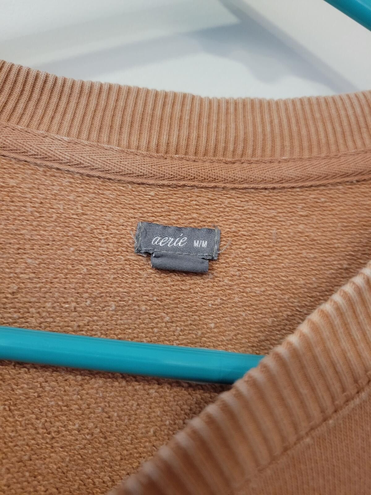 Other Aerie Medium Brown Oversized Crewneck Sweatshirt Size M / US 6-8 / IT 42-44 - 4 Thumbnail