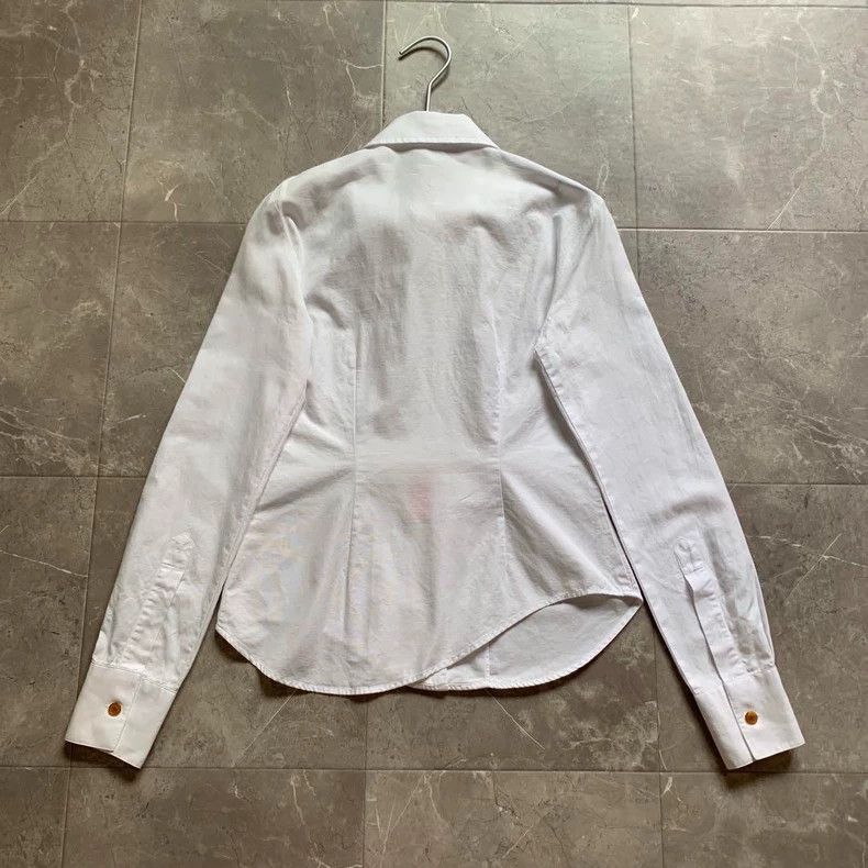 Vivienne Westwood Vivienne Westwood Shirt with asymmetrical front design Size XS / US 0-2 / IT 36-38 - 3 Thumbnail