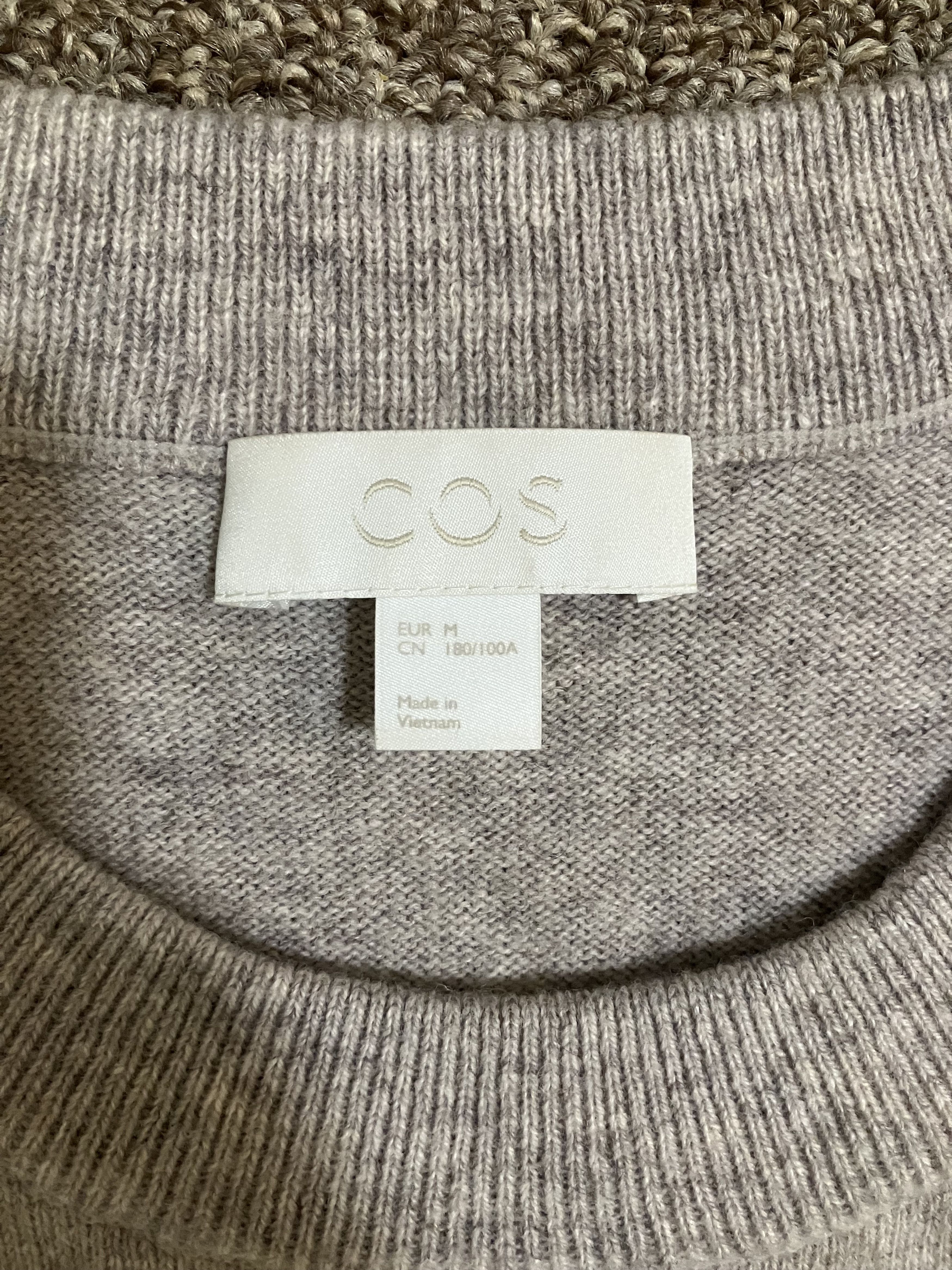 Cos COS Merino Wool Crew Neck Sweater Size US M / EU 48-50 / 2 - 2 Thumbnail
