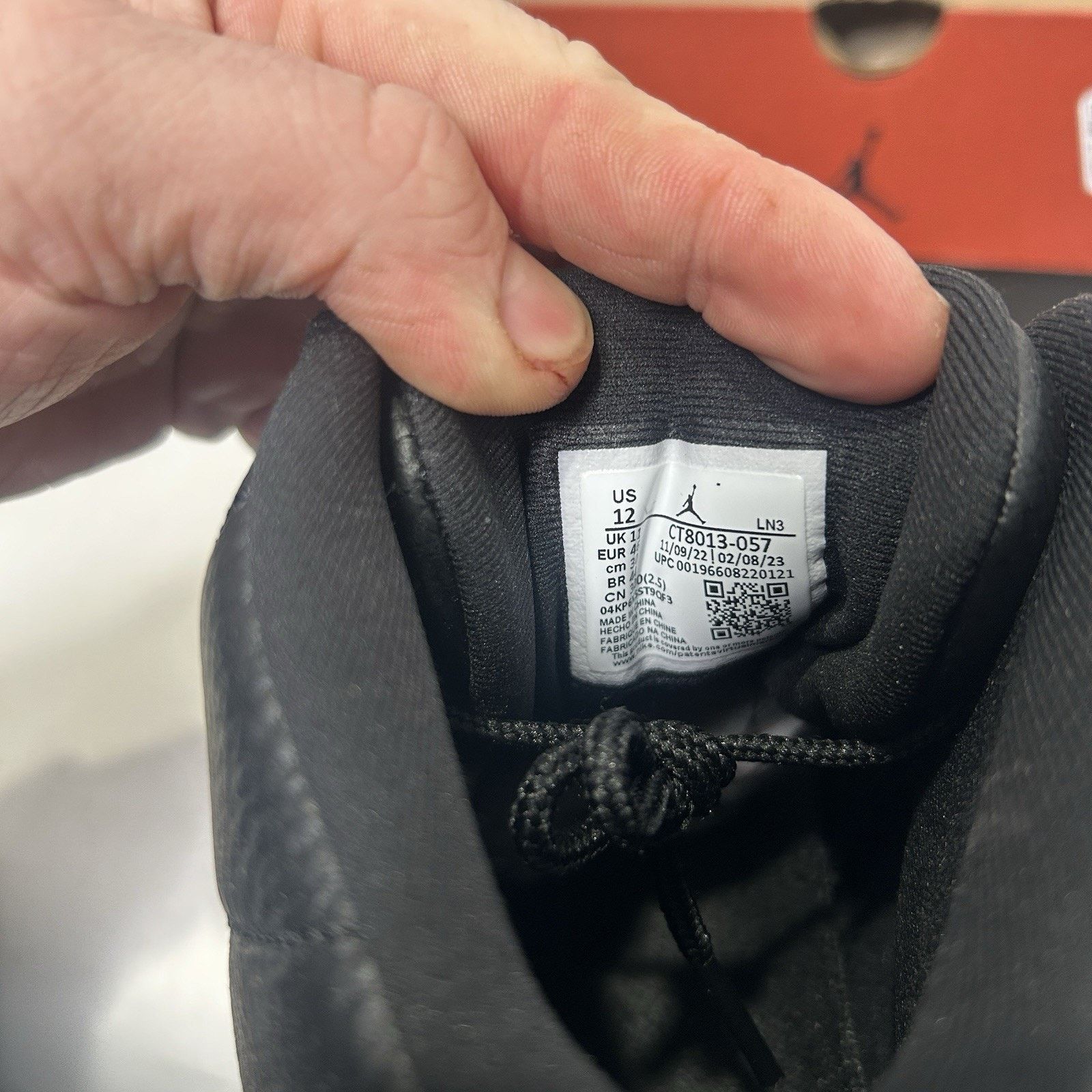 Jordan Brand Nike Air Jordan 12 Retro “Field Purple Black” CT8013-057 Size US 12 / EU 45 - 5 Thumbnail