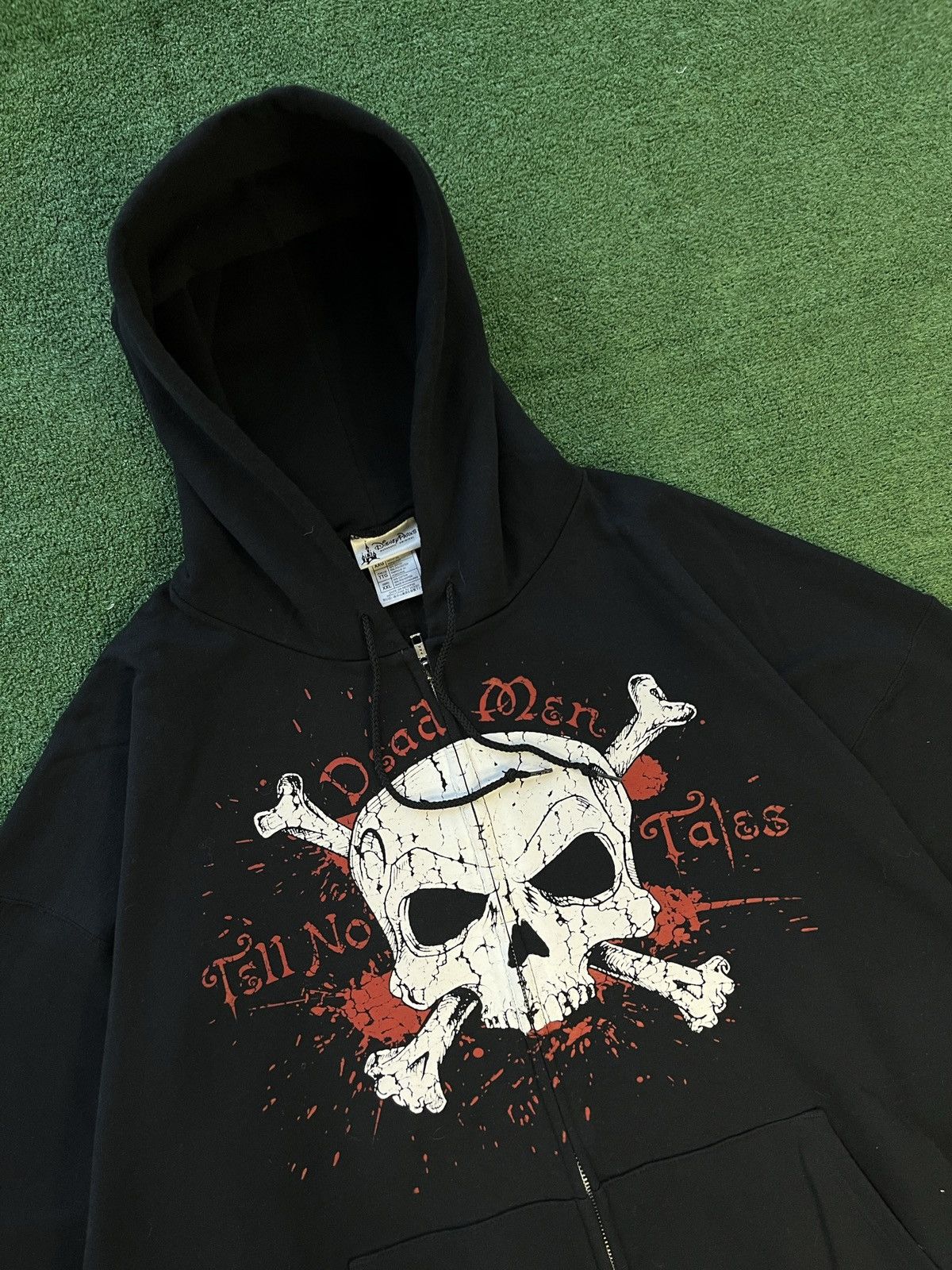 Vintage Vintage Y2K Pirates of the Caribbean Baggy Movie Hoodie Size US XXL / EU 58 / 5 - 6 Thumbnail