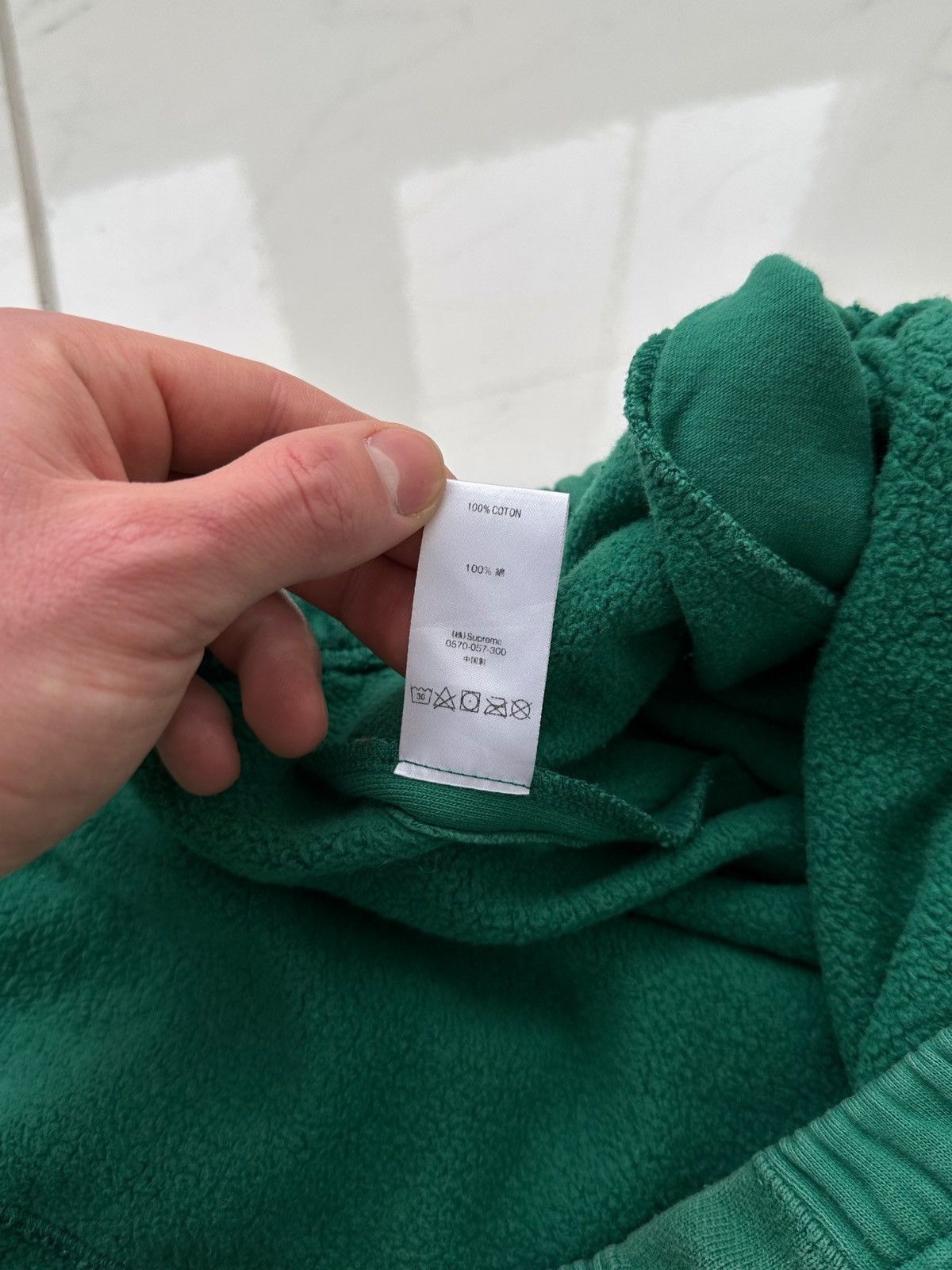 Supreme Supreme Green Sweatpants Size US 34 / EU 50 - 11 Thumbnail
