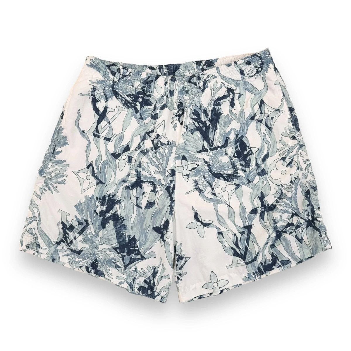 Louis Vuitton Louis Vuitton Monogram Printed Nylon Swim Shorts Size US 32 / EU 48 - 4 Thumbnail