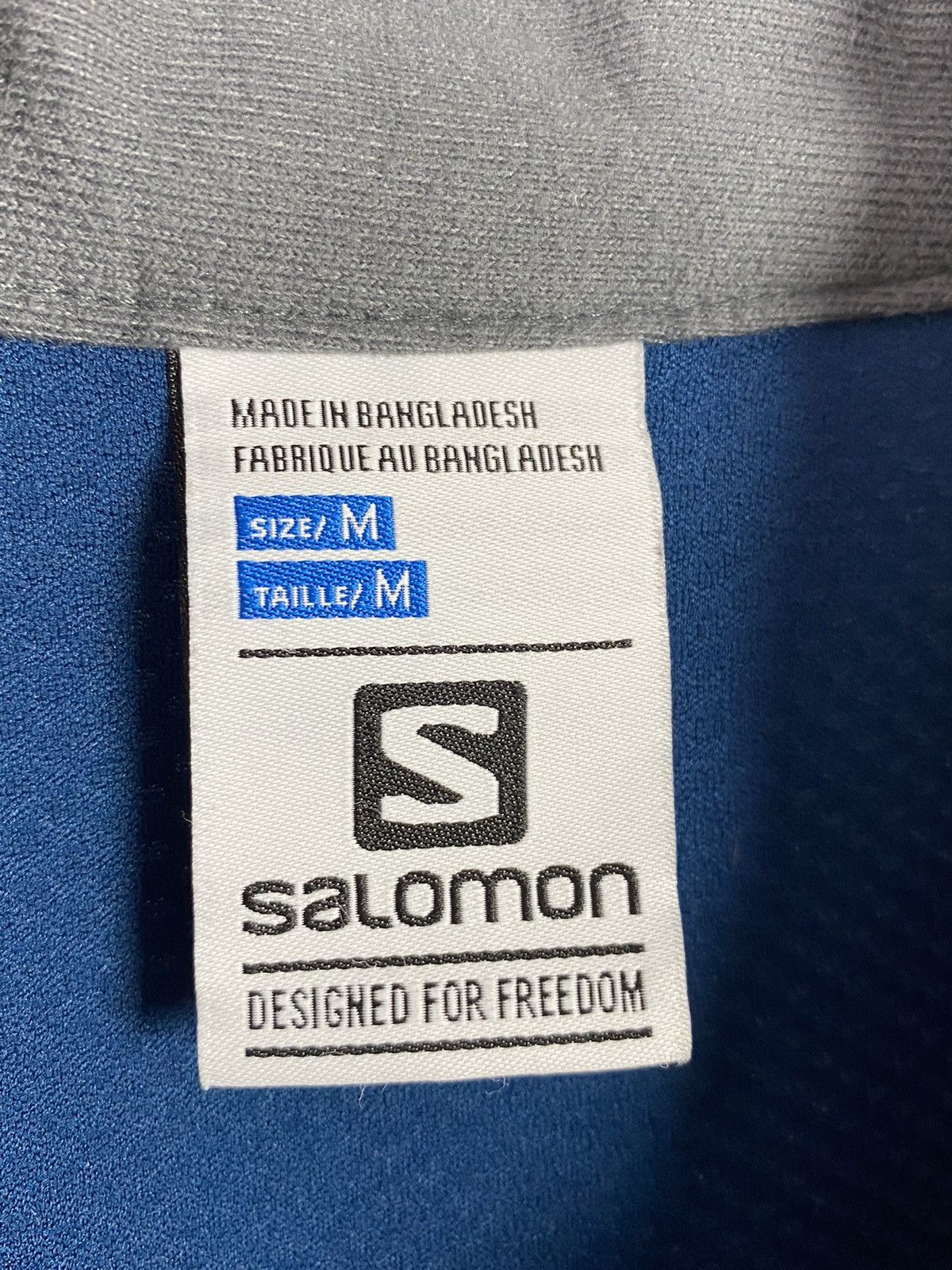 Salomon 2014 Salomon Navy Blue Motomesh Zip Up Vest Size US M / EU 48-50 / 2 - 3 Thumbnail