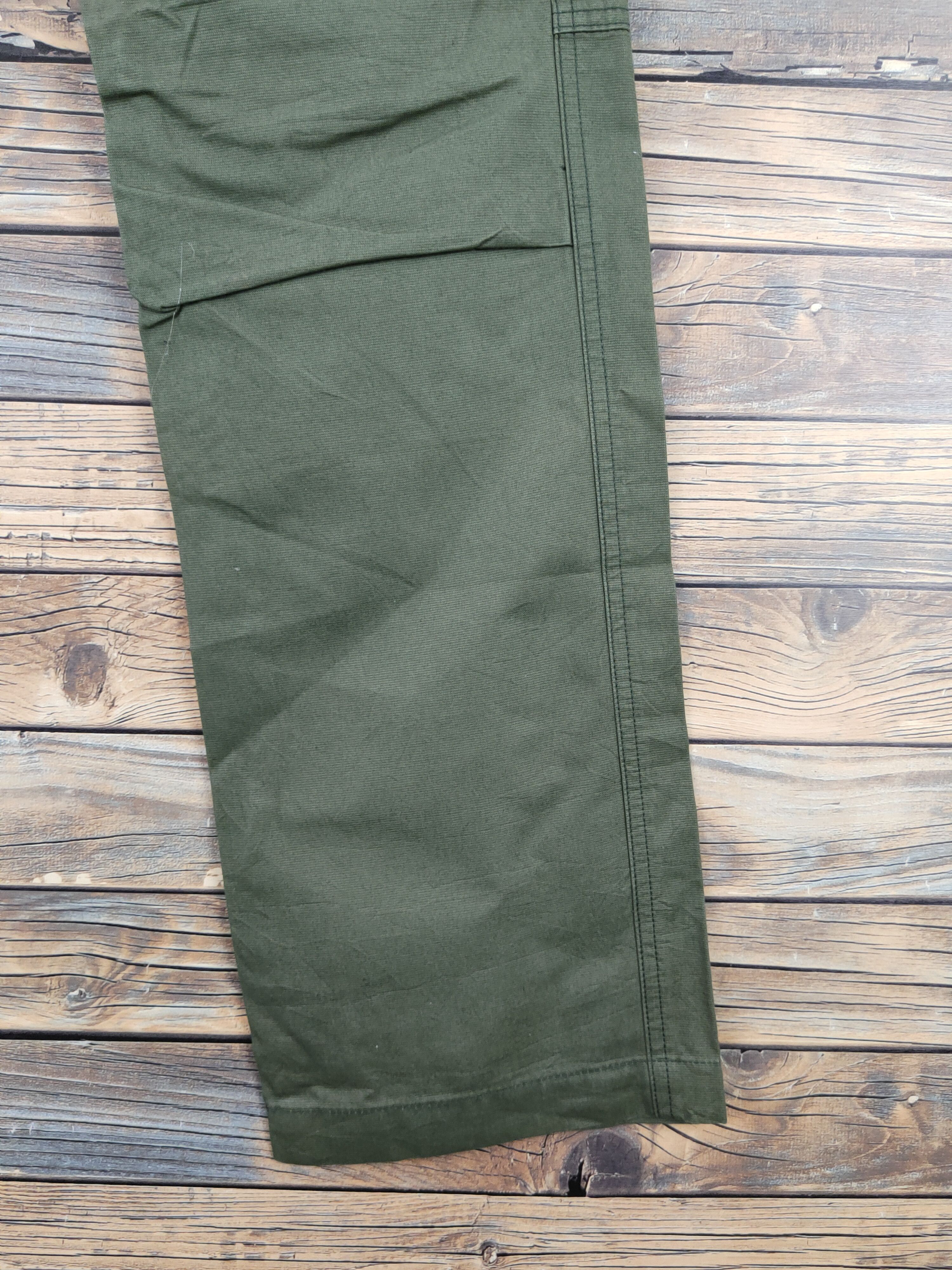 Japanese Brand Dish Green Multipocket Tactical Cargo Pants #W1846 Size US 28 / EU 44 - 6 Thumbnail
