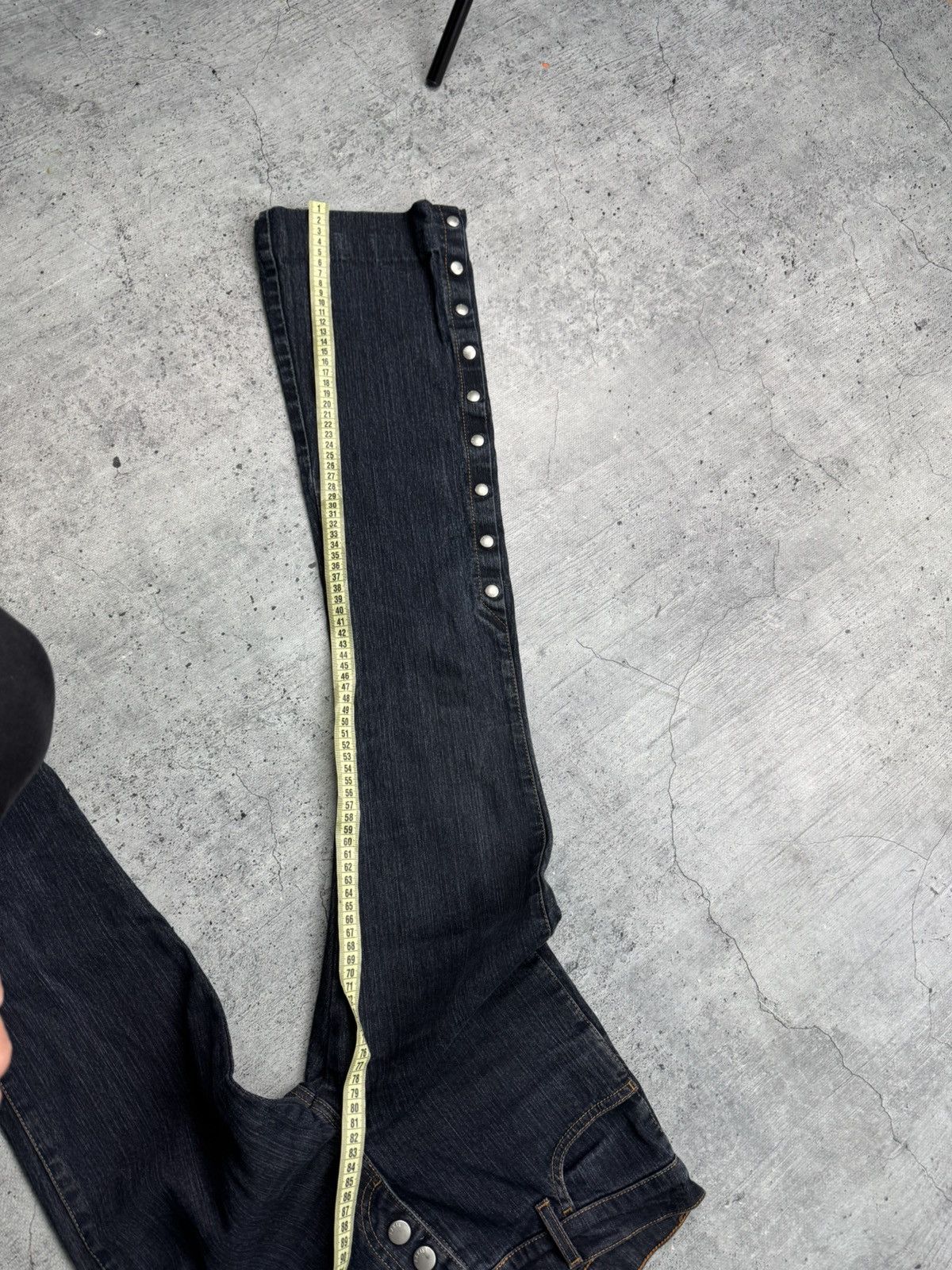 Miss Sixty Vintage Miss Sixty Y2K Jeans Flared Japan Denim 00s Low Rice Size 25" / US 0 / IT 36 - 11 Thumbnail