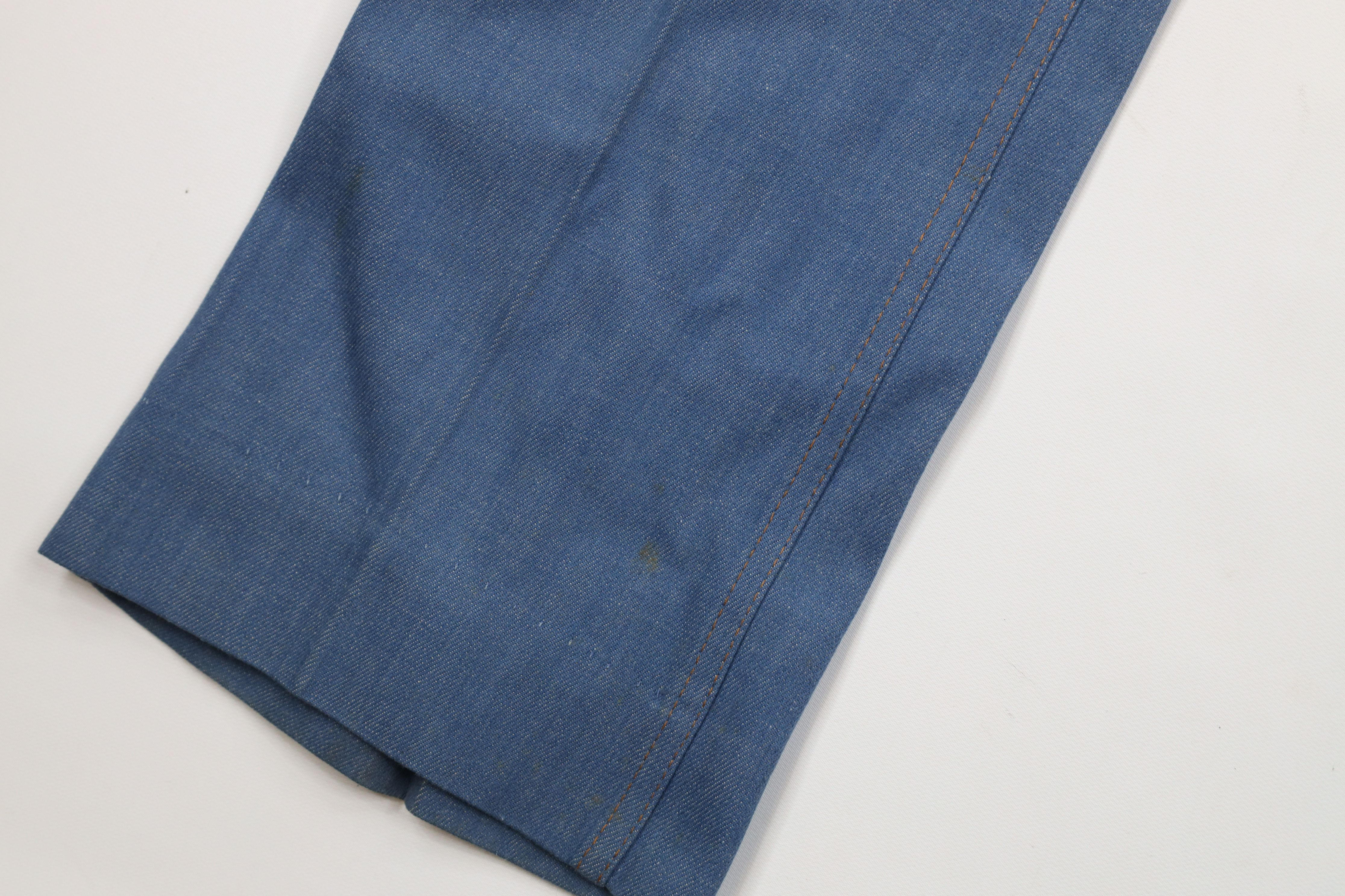 Vintage Vintage 70s Wrangler Wide Leg Bell Bottoms Denim Jeans USA Size US 34 / EU 50 - 6 Thumbnail