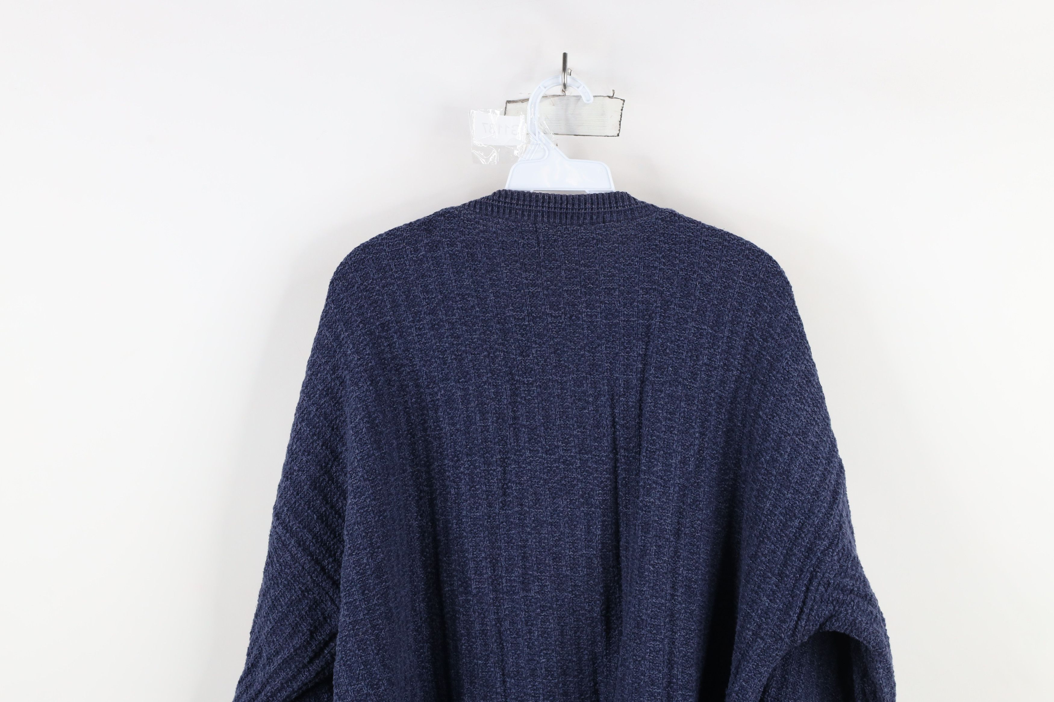 Vintage Vintage 90s Streetwear Heavyweight Framed Knit Sweater USA Size US XL / EU 56 / 4 - 8 Thumbnail