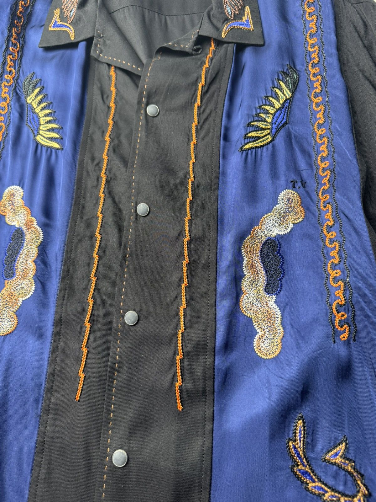 TOGA VIRILIS TOGA VIRILIS Embroidery Opencollar Shirts Size US M / EU 48-50 / 2 - 8 Thumbnail