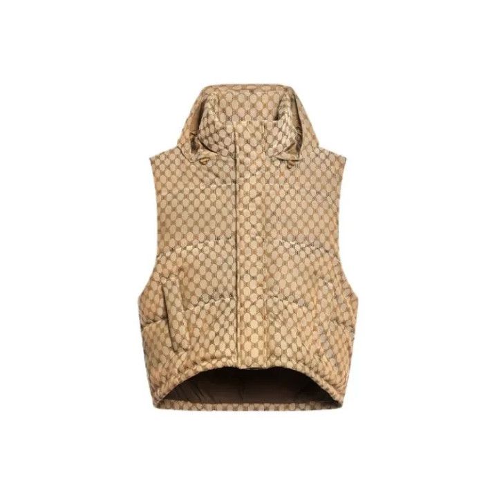 Balenciaga Balenciaga x Gucci Monogrammed Hooded Vest Size US M / EU 48-50 / 2 - 1 Thumbnail