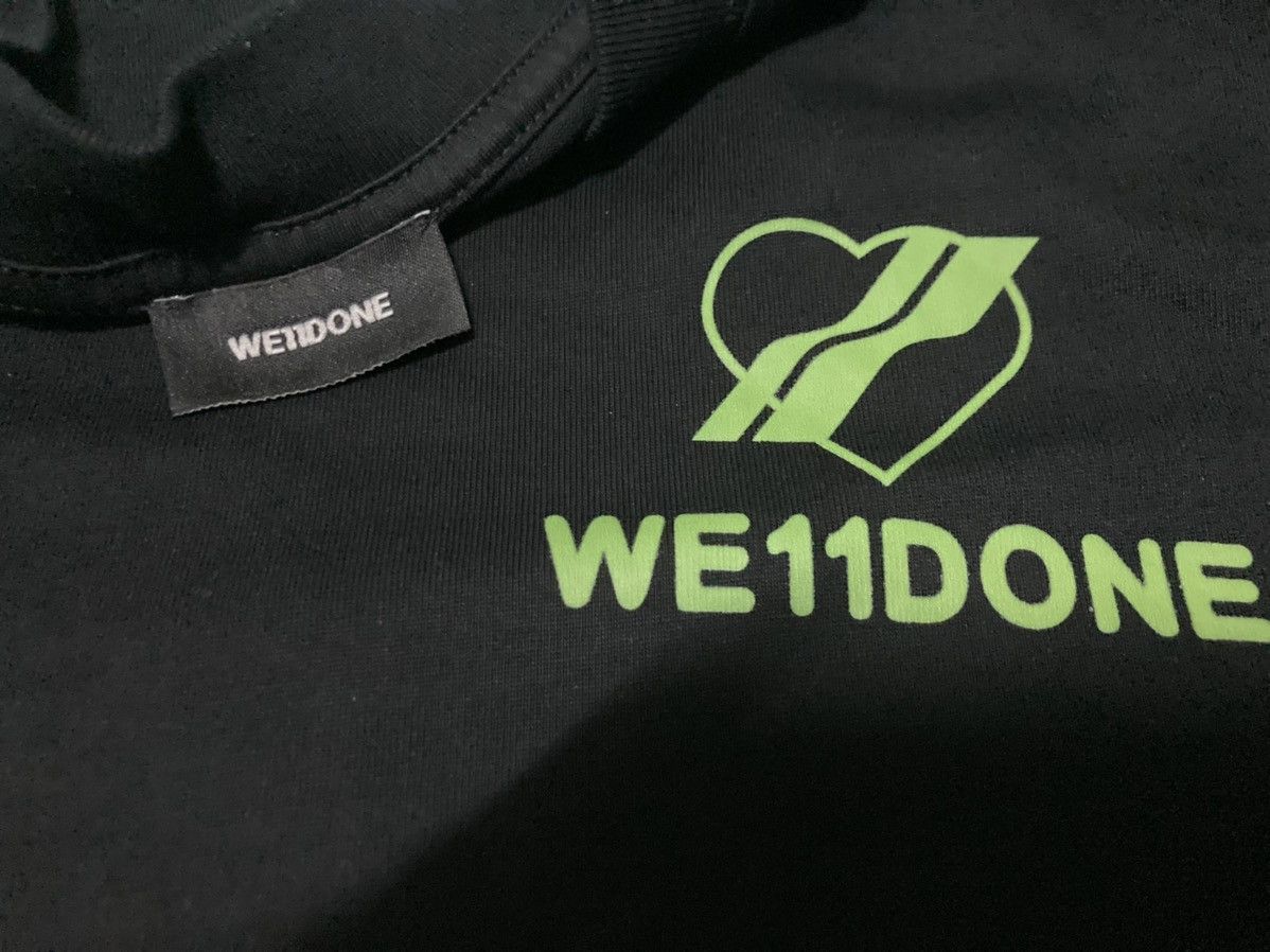 Designer × WE11DONE W11done Over Sims T-shirt Size US S / EU 44-46 / 1 - 3 Thumbnail