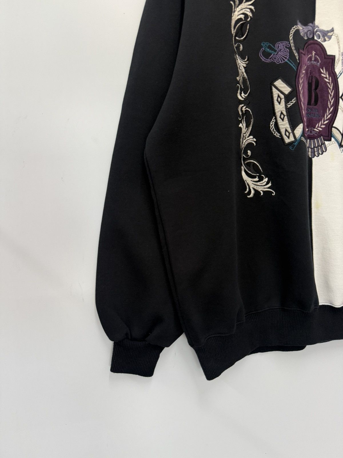 Borsalino 🔥 Italian Oscar Borsalino Embroided Roundneck Sweat - LL Size US L / EU 52-54 / 3 - 3 Thumbnail