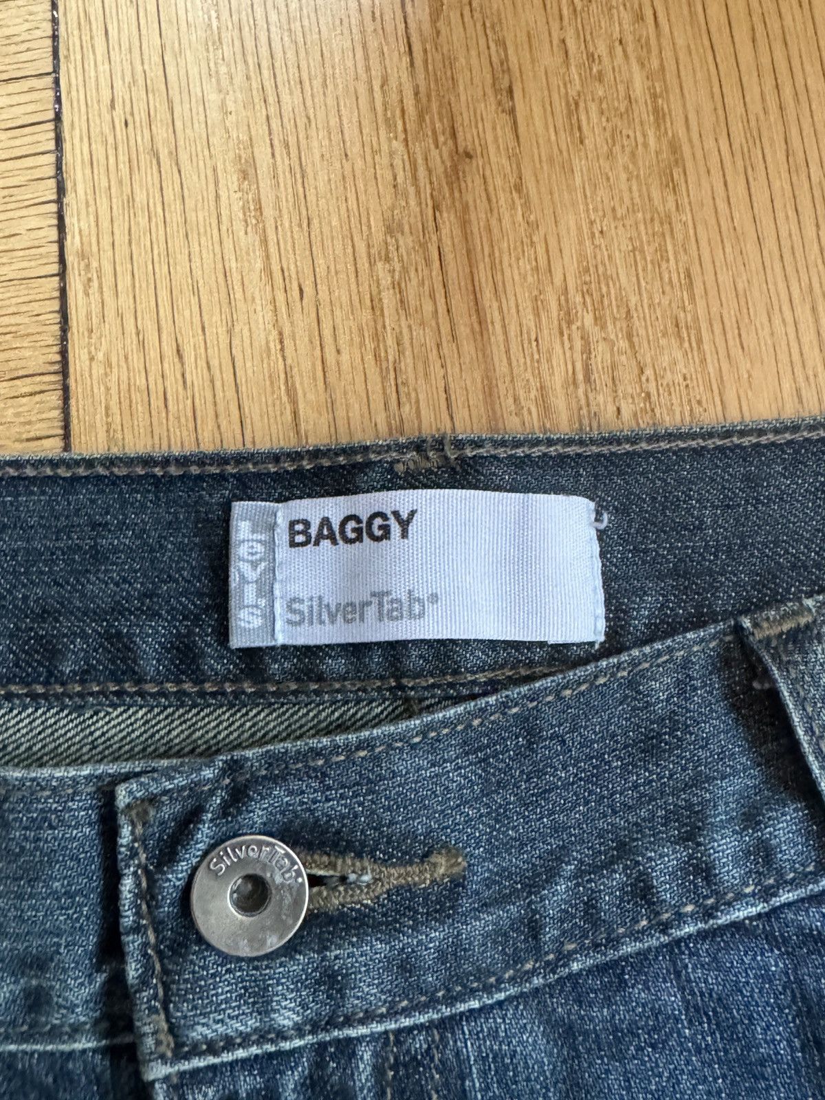 Levi's Vintage Levis SilverTab Baggy Jeans Size US 36 / EU 52 - 3 Thumbnail