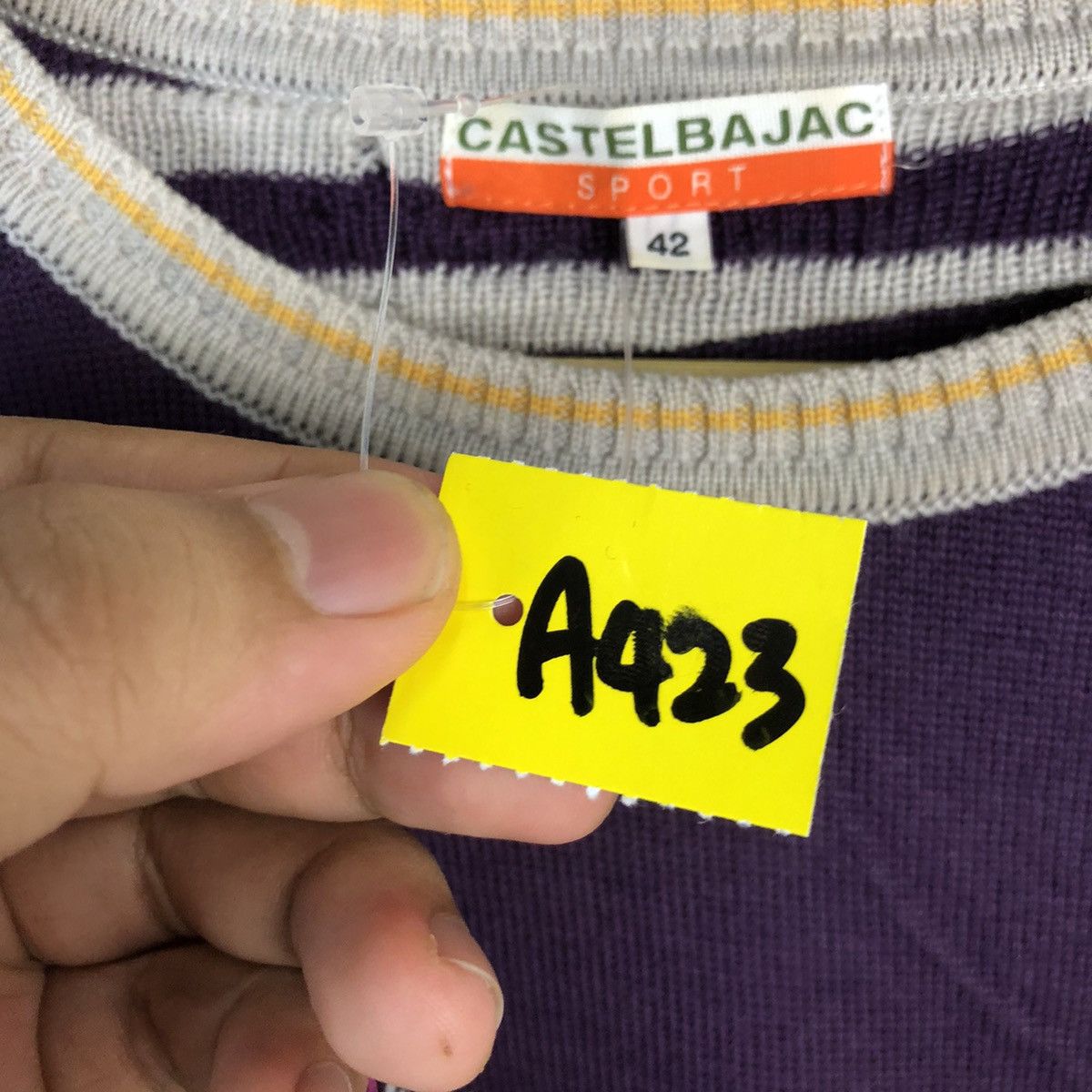 Jean Charles De Castelbajac Jean Charles De Castelbajac X Tom & Jerry Purple shirt #A423 Size US XS / EU 42 / 0 - 11 Thumbnail