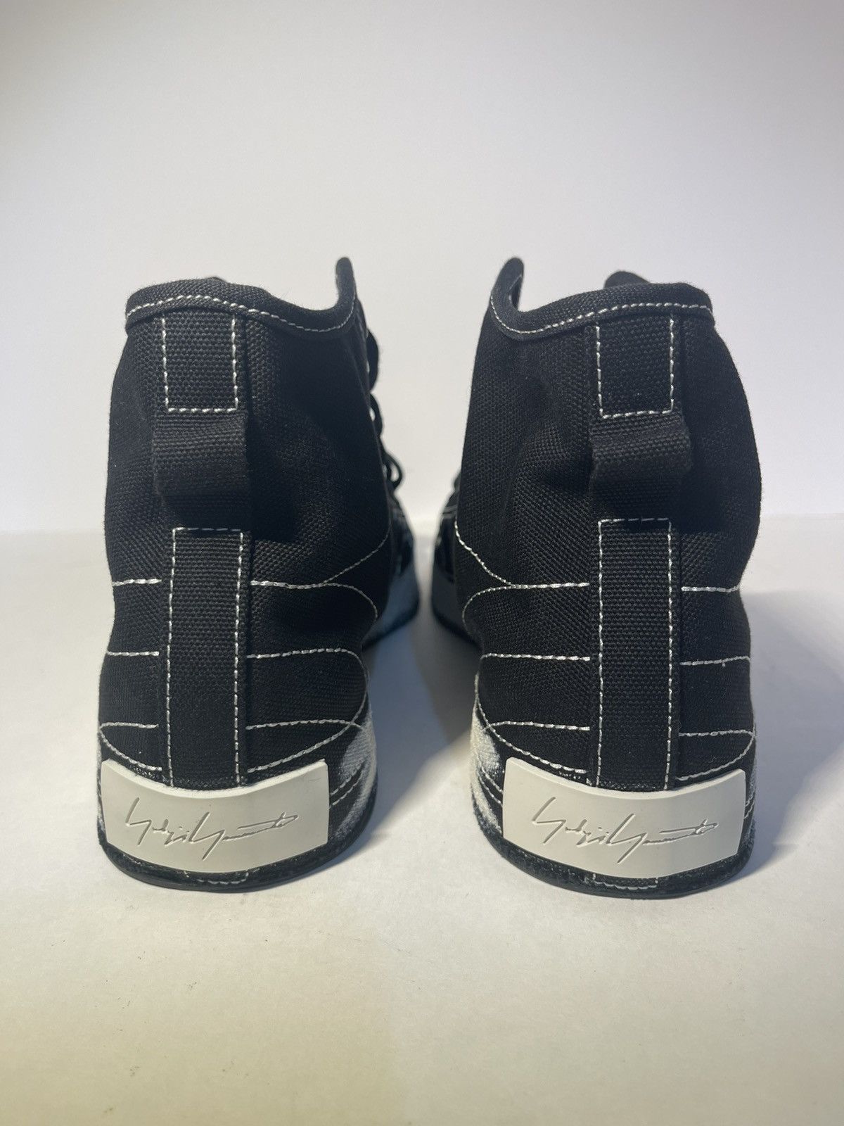 Adidas × Y's Adidas Y3 Nizza Hi Top Black Talc by Yohji Yamamoto Size 11 Size US 11 / EU 44 - 4 Thumbnail
