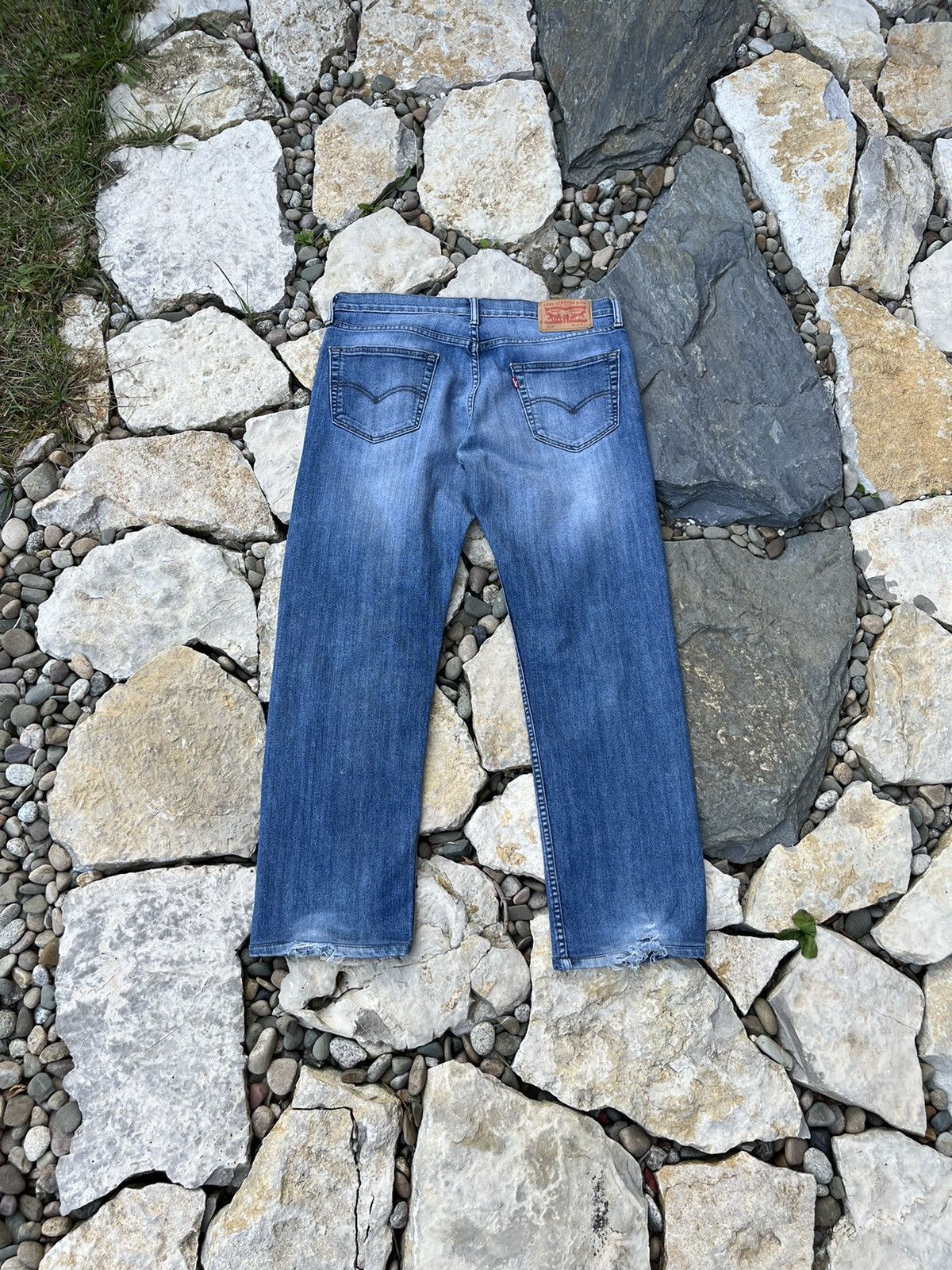 Levi's × Levi's Vintage Clothing × Vintage Vintage Levi’s 504 distressed jeans washed baggy thrashed Size US 32 / EU 48 - 2 Thumbnail