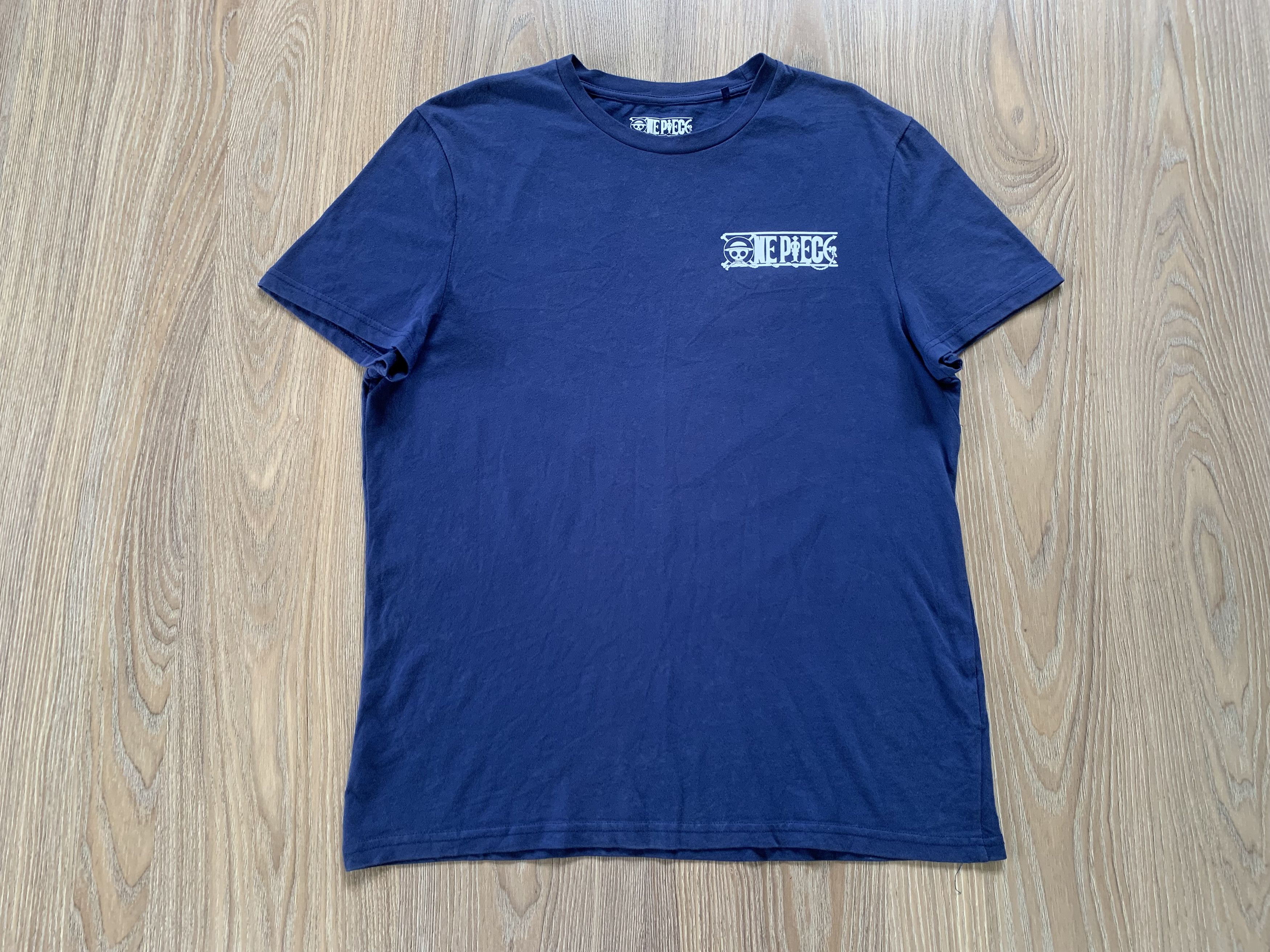 Primark One Piece Anime Crew Neck Blue Printed T Shirt Size US XS / EU 42 / 0 - 2 Thumbnail