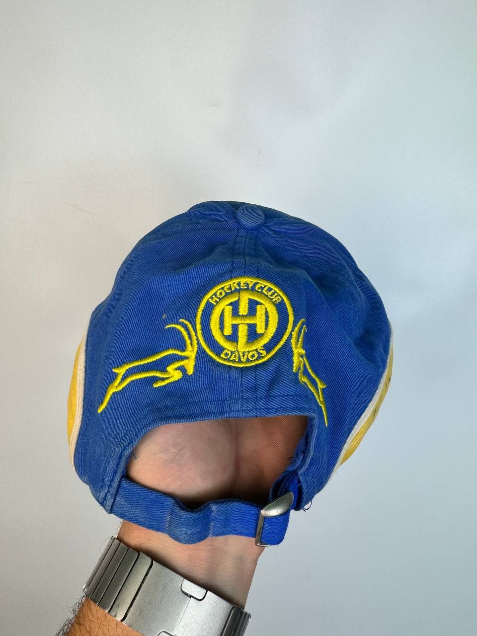 NHL × Vintage Vintage Davos Hockey-Club signed autograph Cap Hat Size ONE SIZE - 5 Thumbnail