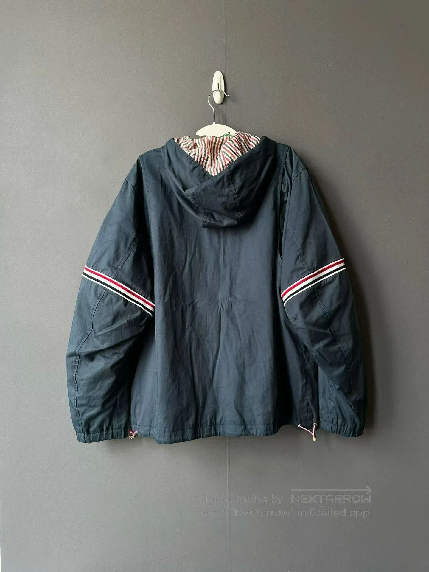 Thom Browne Thom Browne Striped Windbreaker Jacket. Size US S / EU 44-46 / 1 - 2 Thumbnail