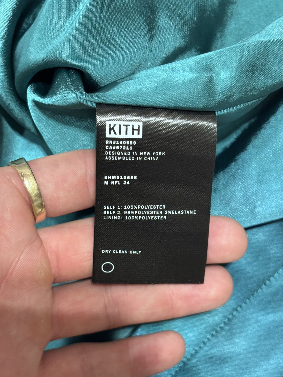 Kith Kith X Nfl Dolphins Kieran Coaches Jacket Size US M / EU 48-50 / 2 - 11 Thumbnail