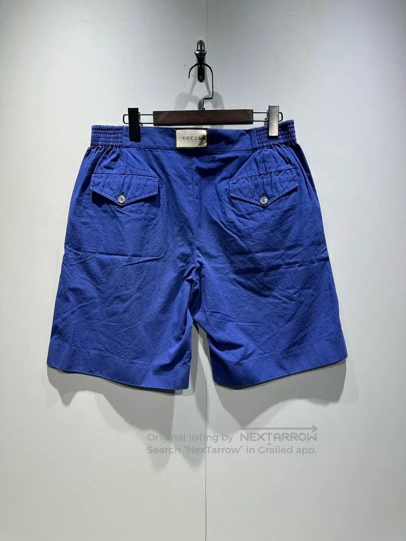 Gucci Gucci Solid colour zipper flap loose straight casual short Size US 32 / EU 48 - 2 Thumbnail