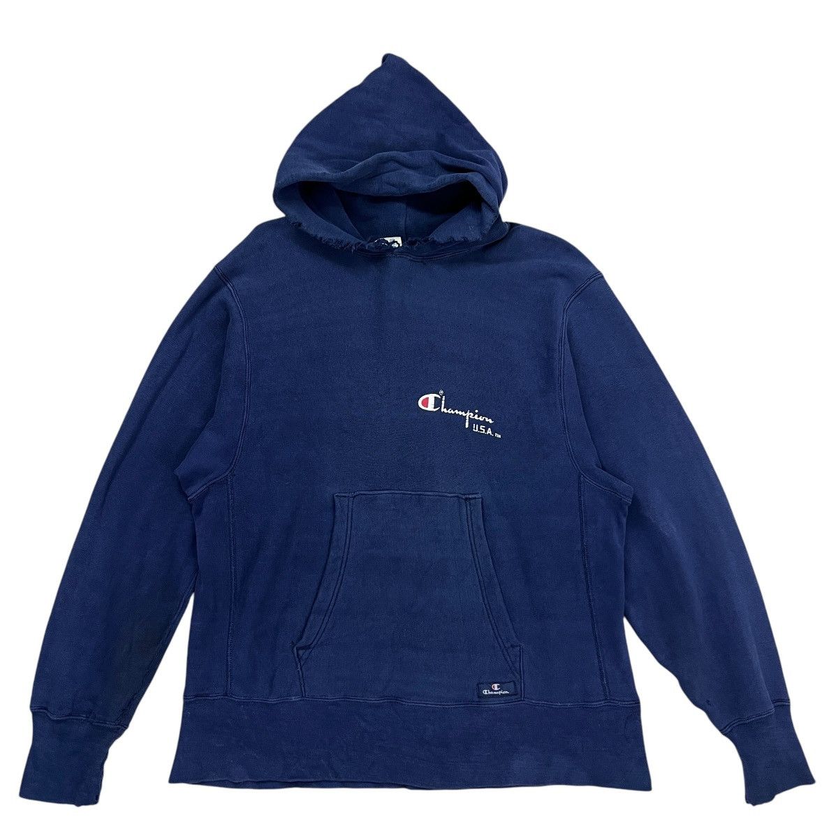 Champion 💥 70s 80s Champion Reverse Weave Warmup SunFaded Distressed Size US M / EU 48-50 / 2 - 4 Thumbnail
