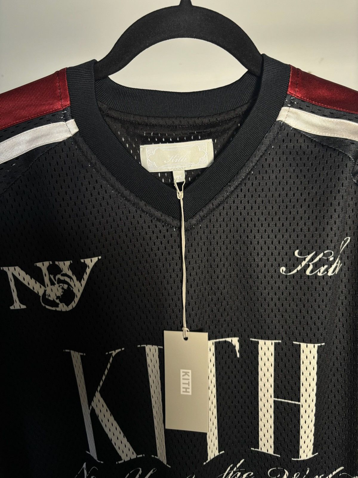 Kith KITH Mesh Leon Jersey “Black” Size US XL / EU 56 / 4 - 4 Thumbnail