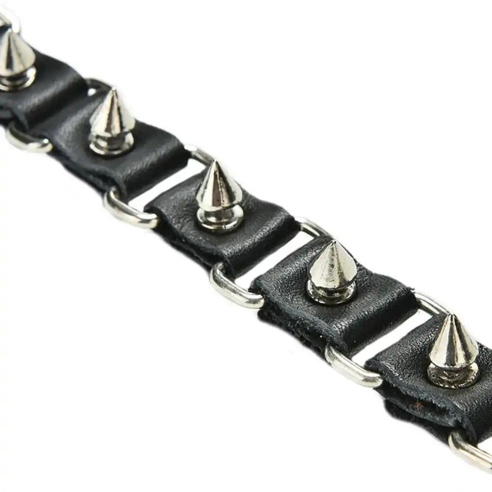Jewelry Spikes Rivert Bracelet Size ONE SIZE - 3 Thumbnail
