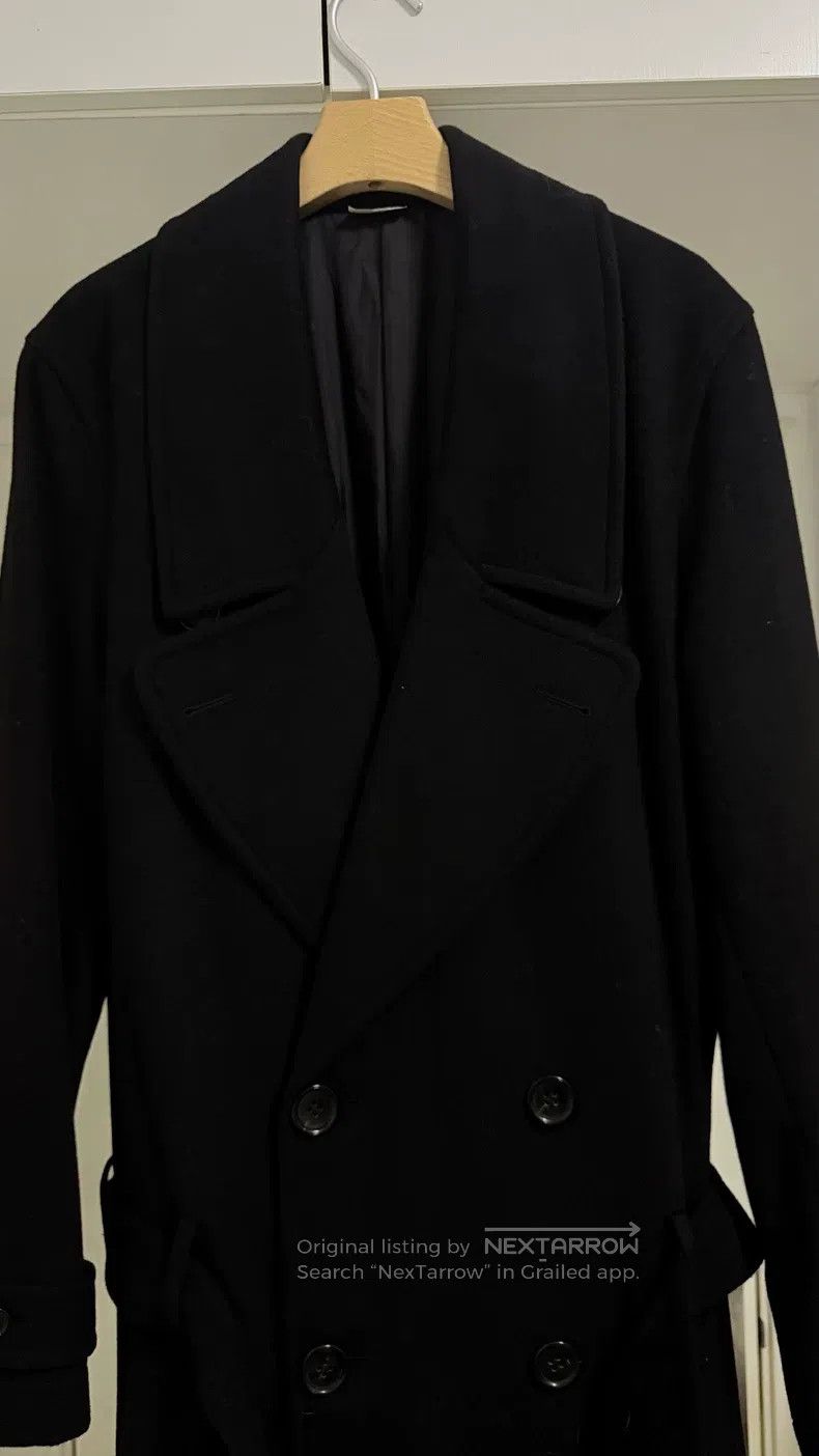 Comme des Garcons Comme Des Garcons Black Long Loose Fitting Wide Cut Wool C Size US M / EU 48-50 / 2 - 6 Thumbnail