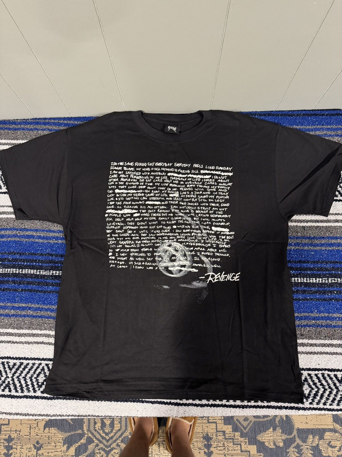 Revenge Revenge “note” Tee Size US L / EU 52-54 / 3 - 2 Thumbnail