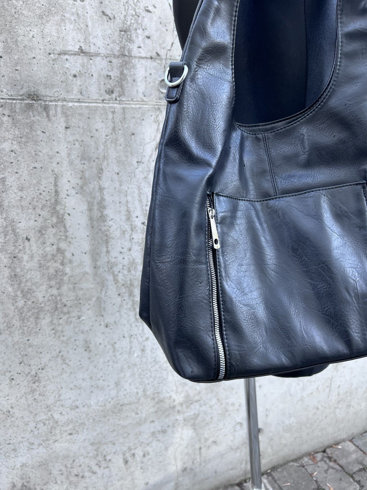 Rick Owens Double Zipper Avant Garde Shoulder Bag Size ONE SIZE - 2 Thumbnail