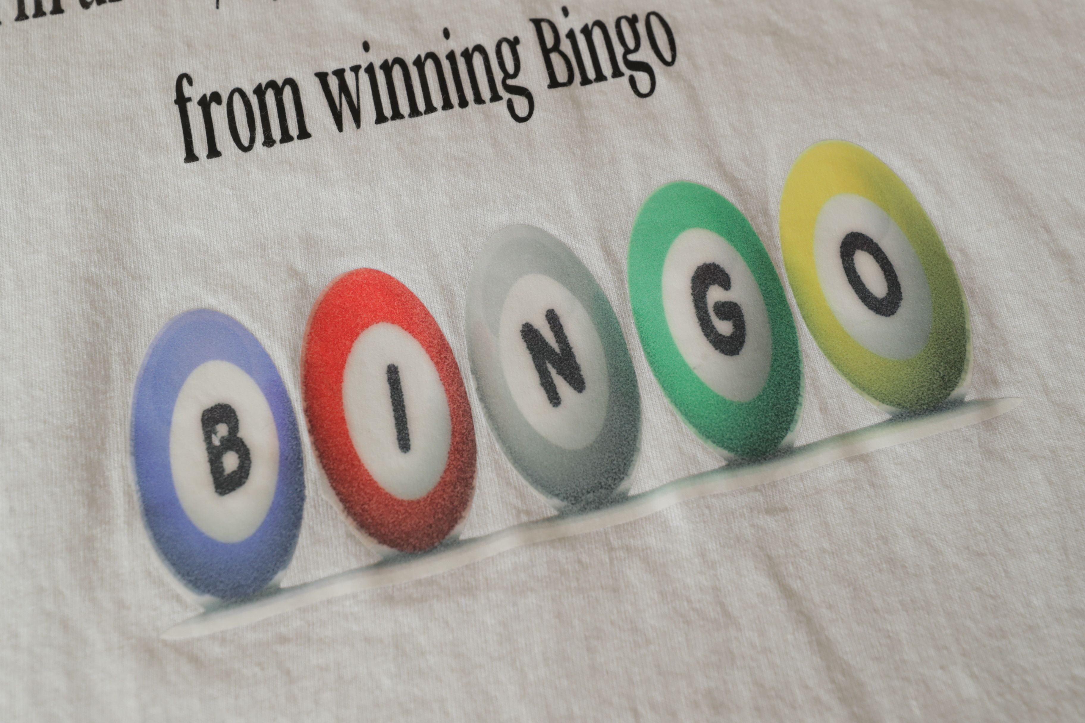 Gildan I'm Always Just One Number Away From Winning Bingo Tee (M) Size US M / EU 48-50 / 2 - 5 Thumbnail