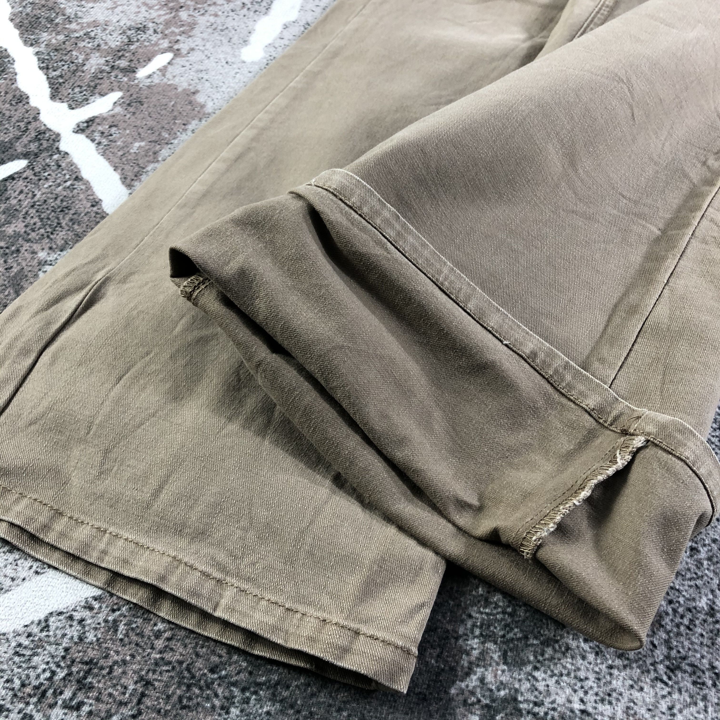 Japanese Brand Drug Store Flared Jeans KJ1935 Size 34" / US 12 / IT 48 - 7 Thumbnail