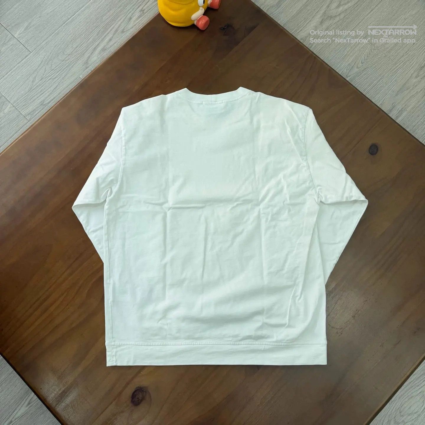 Stone Island Stone Island White Hoodie with Sleeve Tag XL Size US XL / EU 56 / 4 - 2 Thumbnail