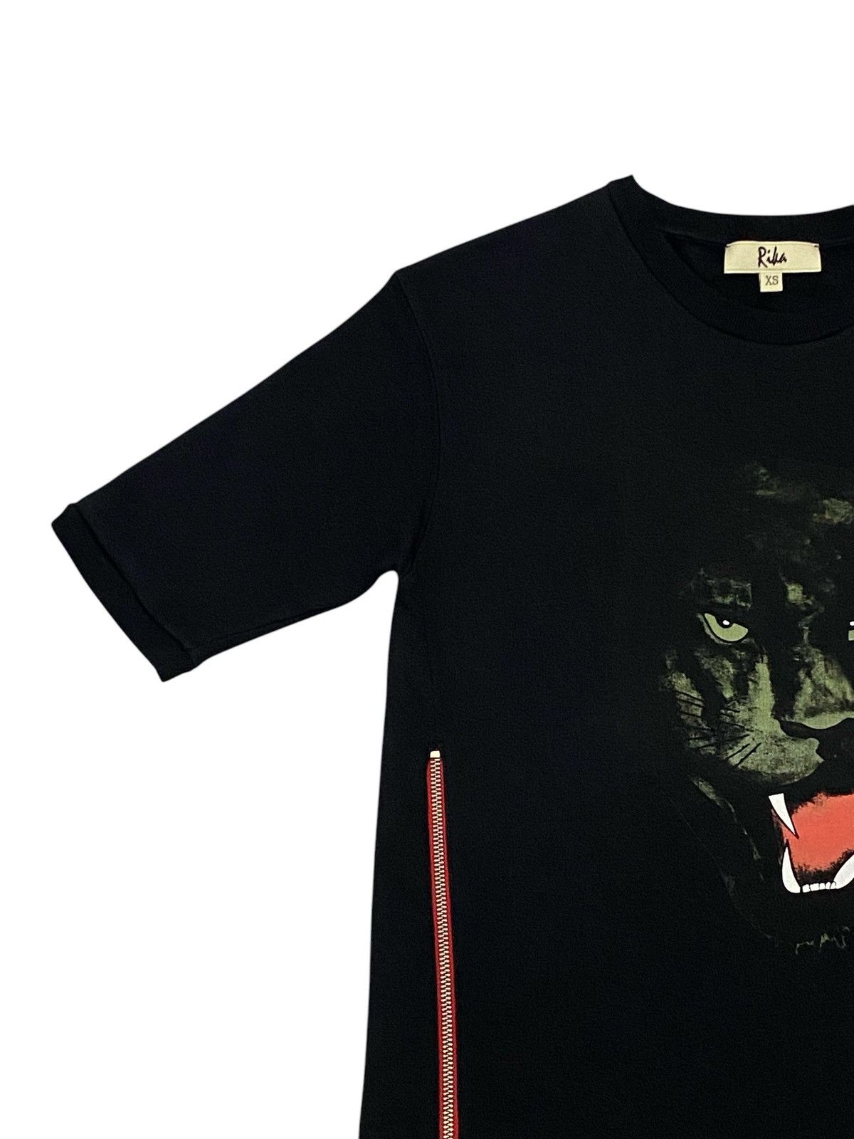 Designer × Japanese Brand Rika Studio Black Panther Print Sweat Top Size XS / US 0-2 / IT 36-38 - 5 Thumbnail