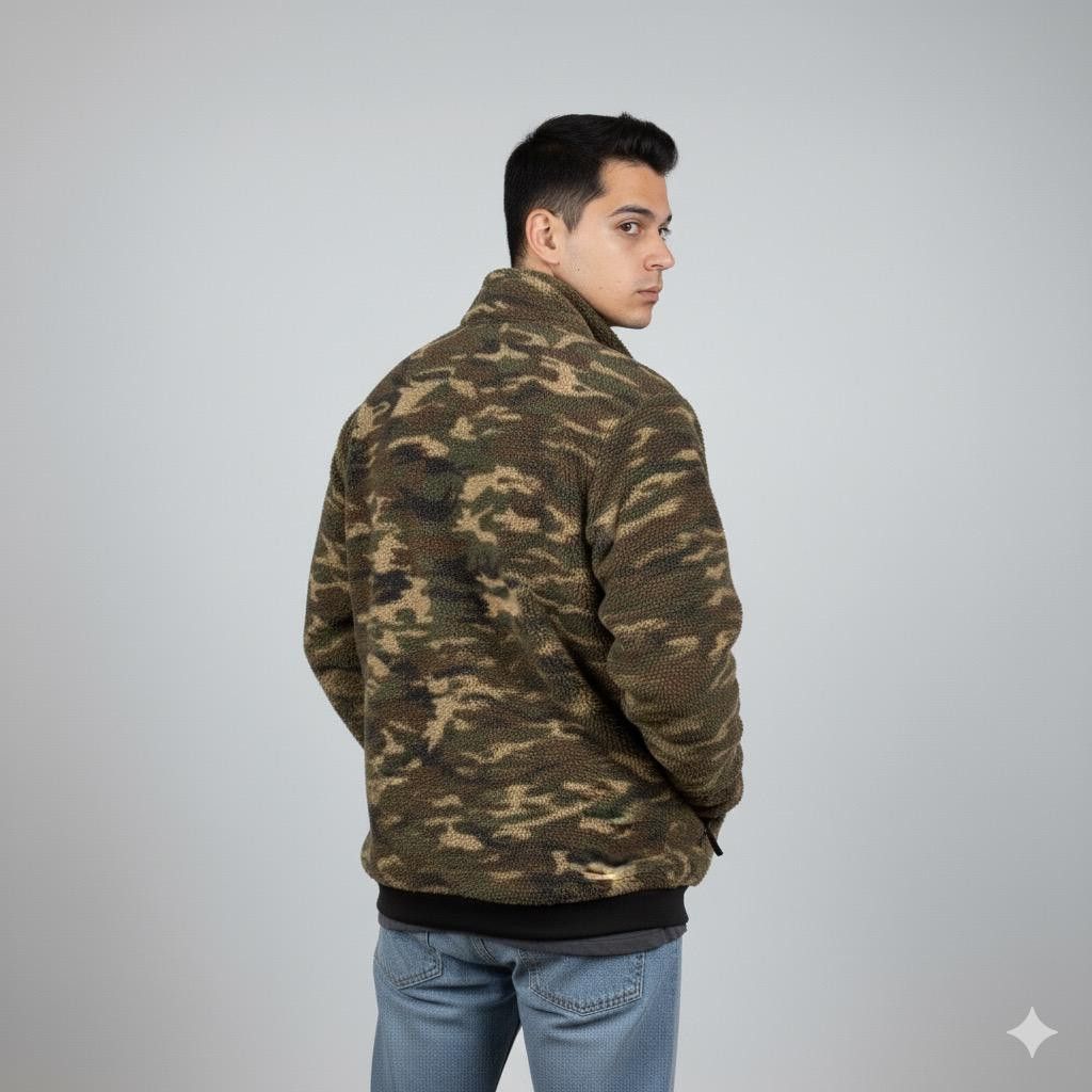 Uniqlo Vintage Uniqlo Riversible Camo Jacket Size US L / EU 52-54 / 3 - 2 Thumbnail