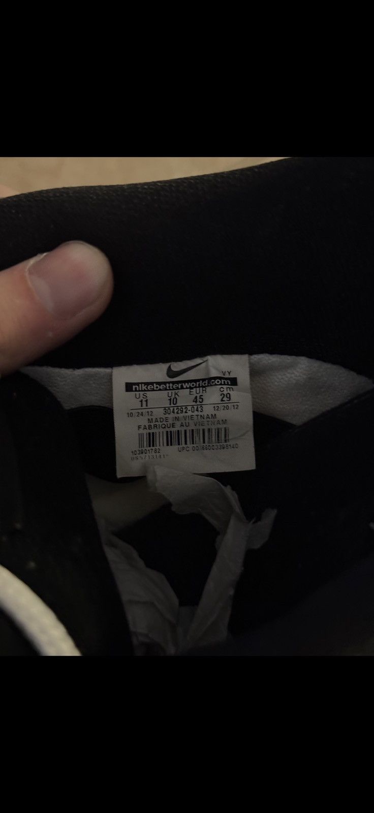 Nike Size 11 - Nike Dunk Pro SB Low Concord 2013 304292-043 Size US 11 / EU 44 - 17 Thumbnail