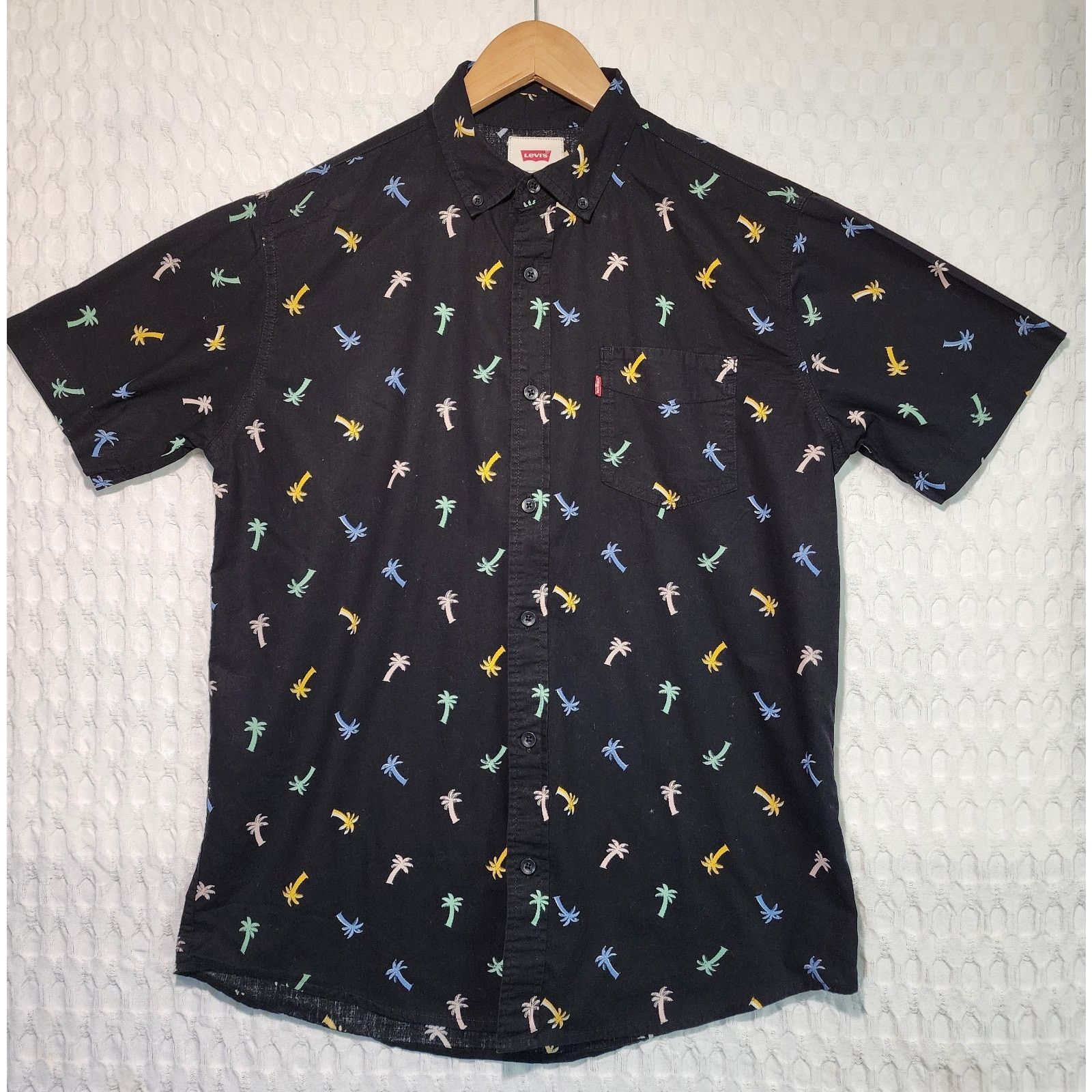 Levi's Levi's Tropical Short Sleeve Button Down Shirt Men's S Size US S / EU 44-46 / 1 - 1 Thumbnail