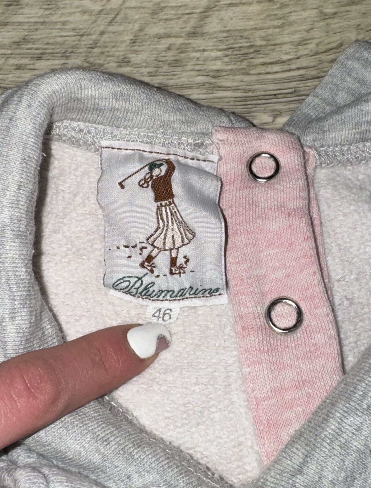 Blumarine Blumarine Vintage Sweatshirt Pink Rare Size L / US 10 / IT 46 - 12 Thumbnail