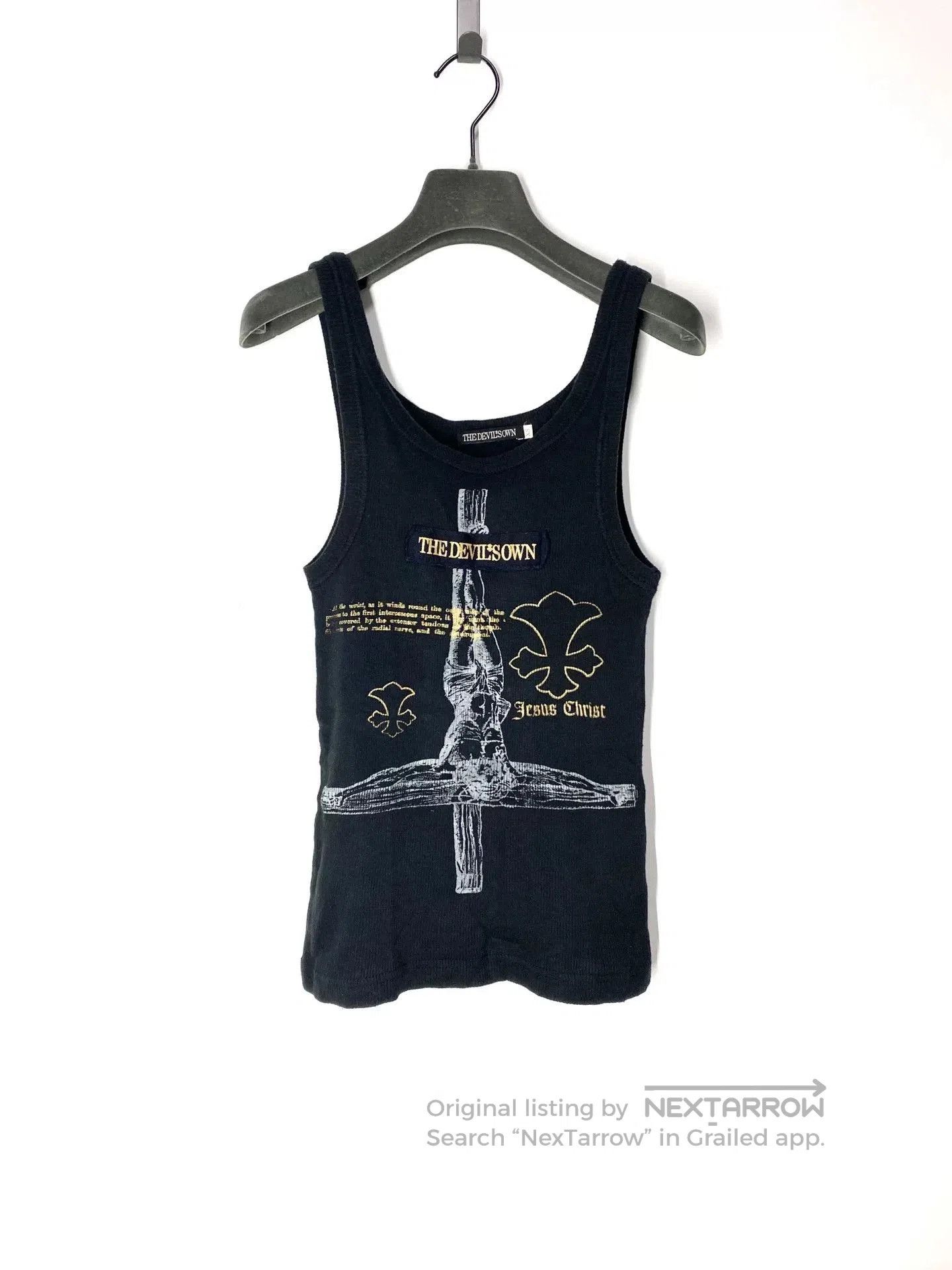 Other Thedevil Sown Ribbed Tank Top. Size US XS / EU 42 / 0 - 1 Thumbnail