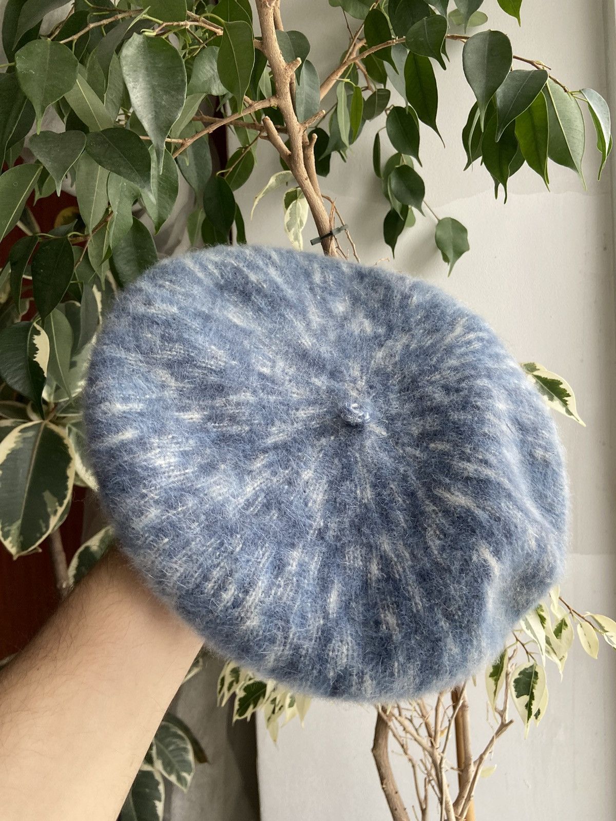 Kangol × Vintage KANGOL Vintage Wool Blue Beretta Hat/Cap Y2K Size ONE SIZE - 2 Thumbnail