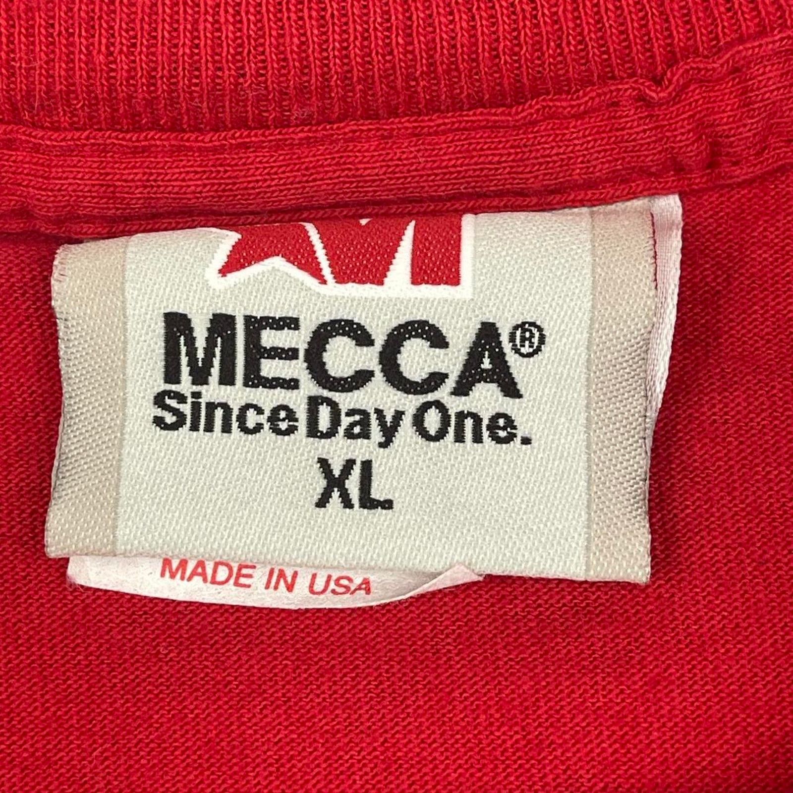 Mecca Vintage y2k flame clown shirt Skater XL USA made skate Size US XL / EU 56 / 4 - 4 Thumbnail