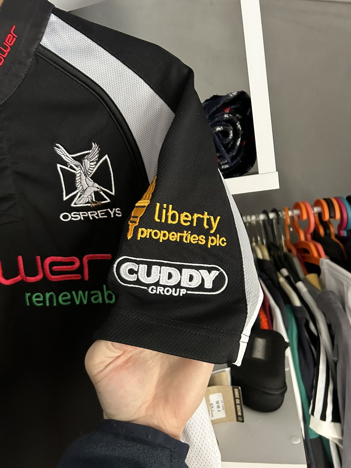 Osprey × Vintage KooGa Ospreys Rugby Jersey shirt Size US S / EU 44-46 / 1 - 4 Thumbnail