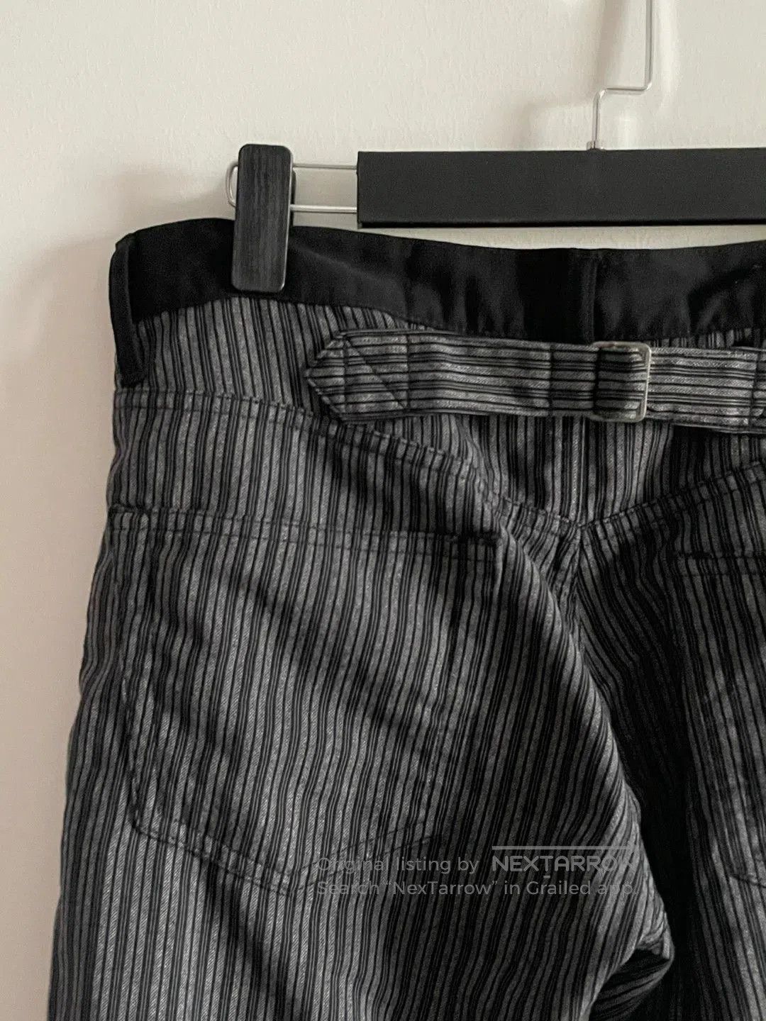 Junya Watanabe Gray Striped Casual Pants Size 30. Size US 30 / EU 46 - 6 Thumbnail